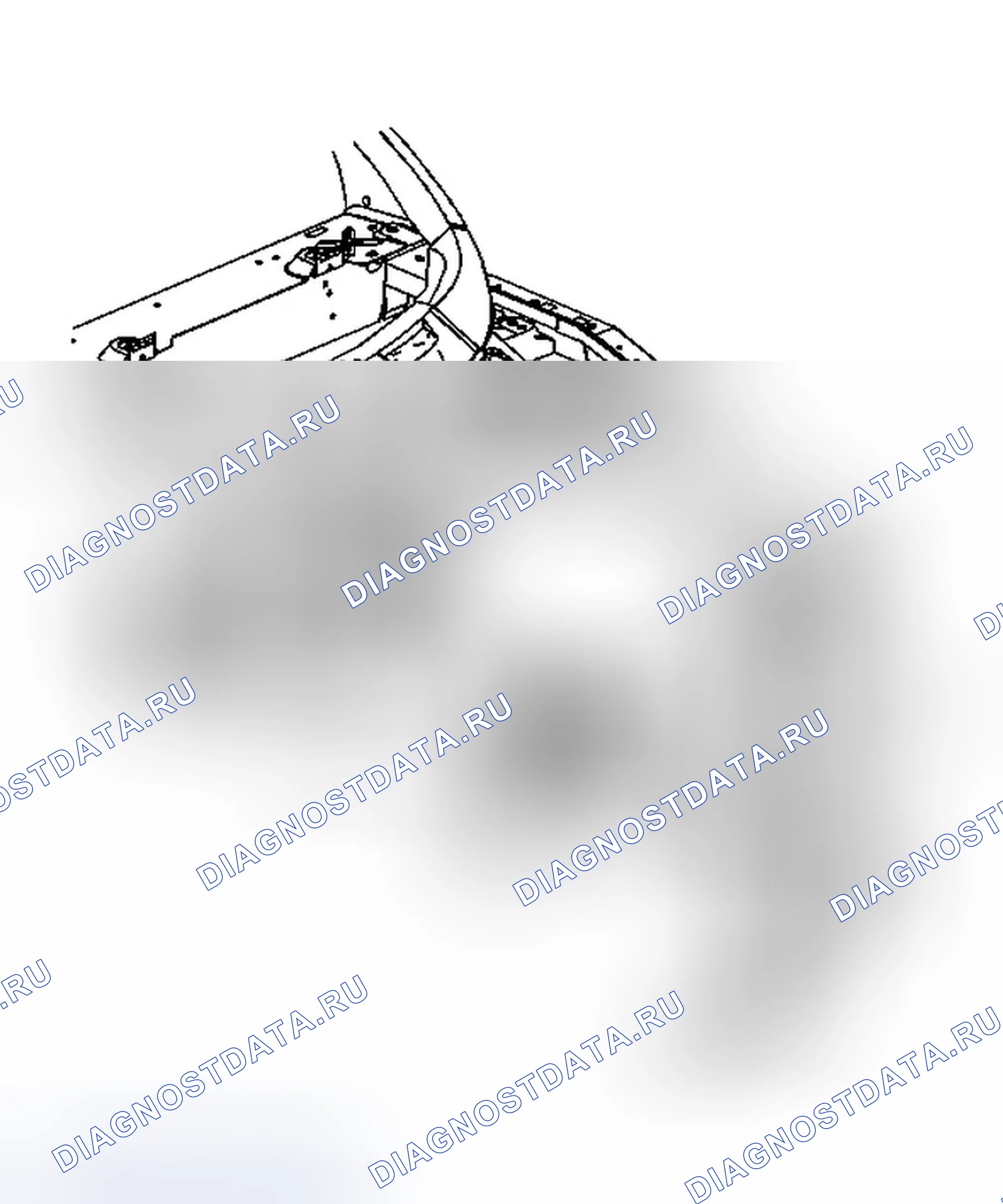 Рис. 106: Порядок демонтажа. Buick Rendezvous I