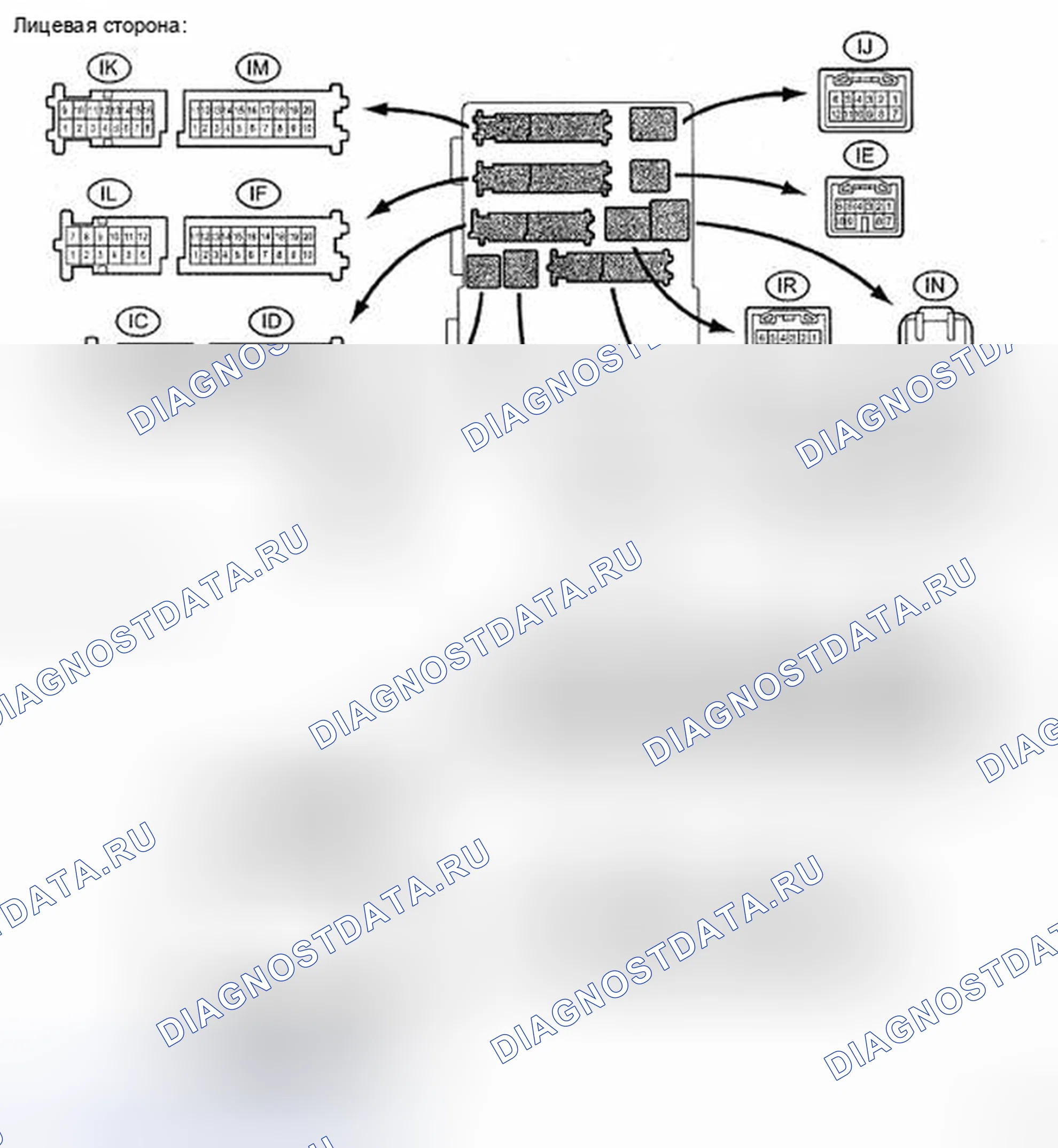 Рис. 124. Toyota Avalon XX30 рестайлинг