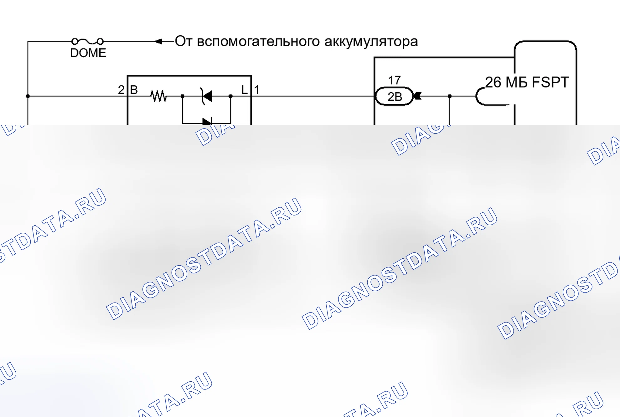Рис. 9: электросхема. Toyota Prius V I