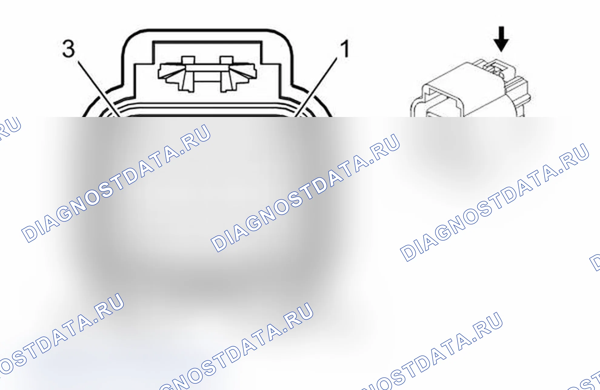 Рис. 421: Защелка дверь багажника в сборе (E52 с E61). Chevrolet Tahoe III
