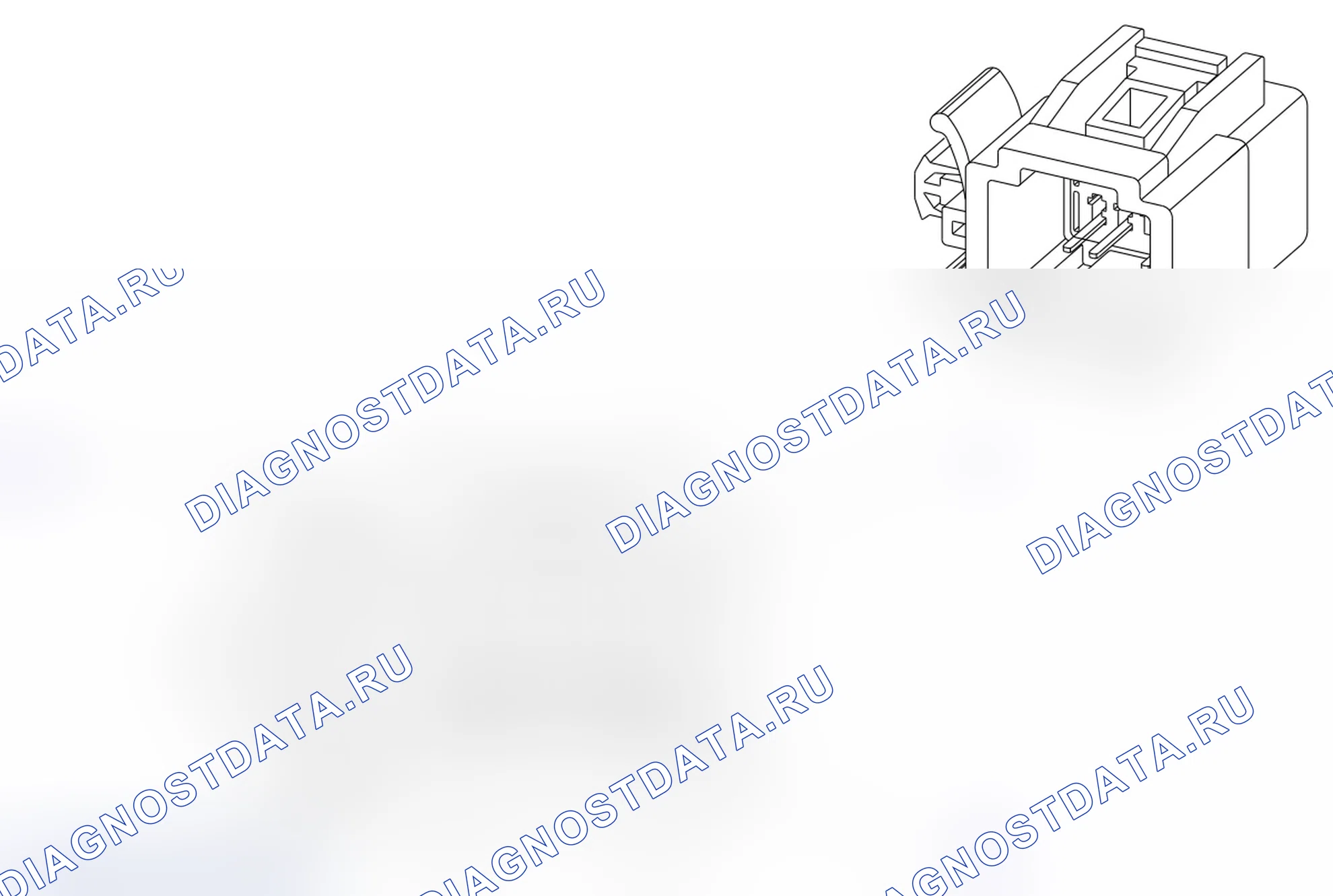 Распиновка разъёма X400. Opel Agila B