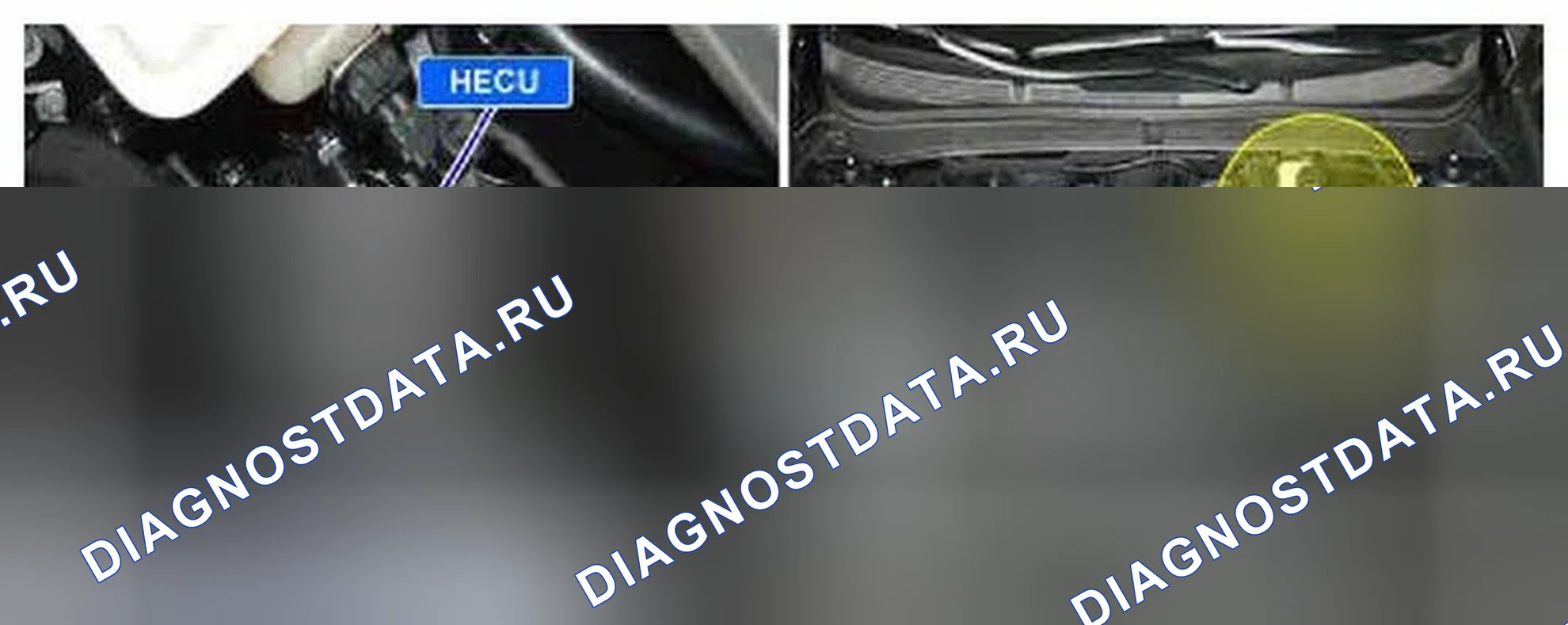 Рис. 506: Расположение компонентов. Hyundai Sonata VI