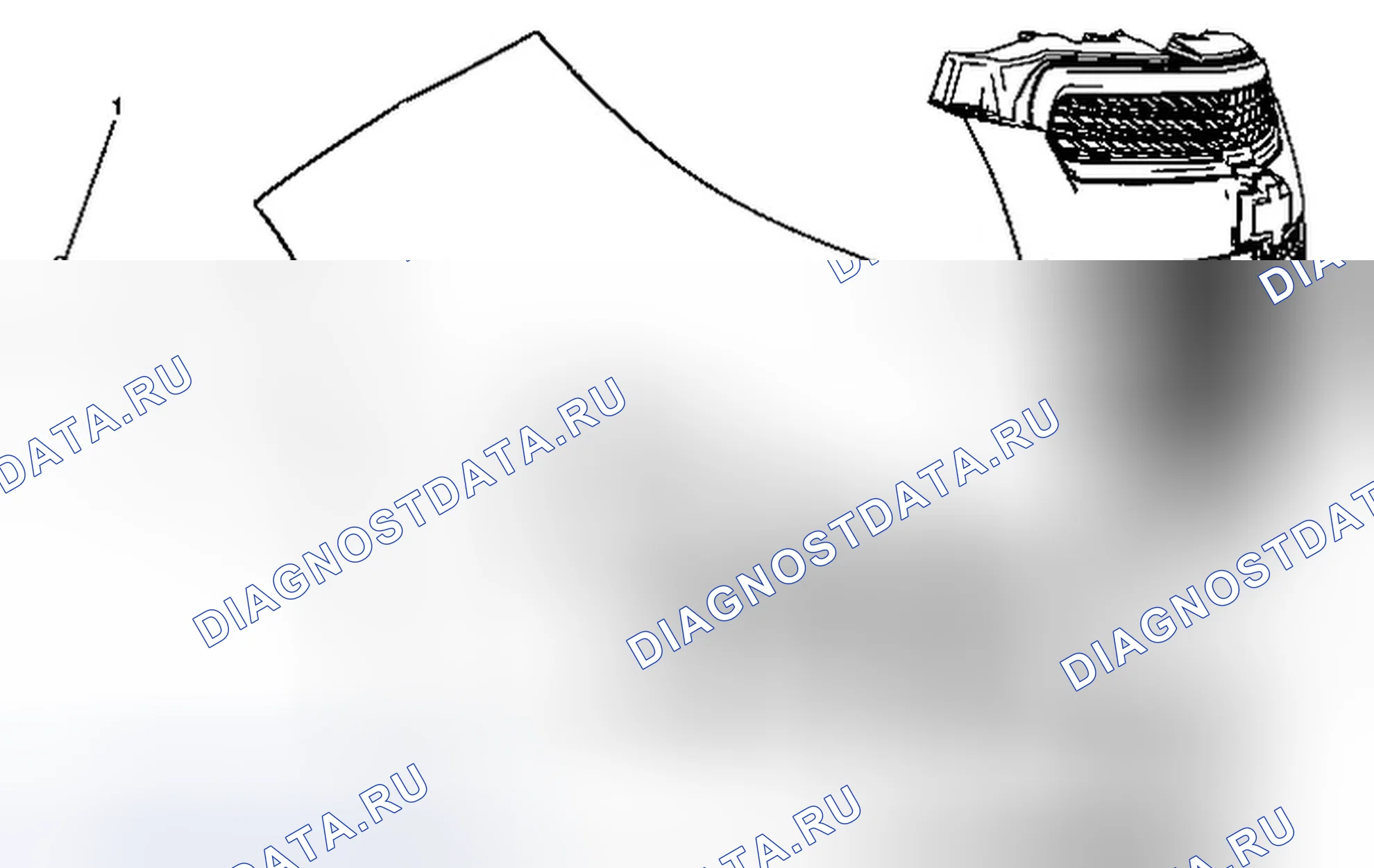 Рис. 19: Замена крышки передней противотуманной фары. Chevrolet Spark M300