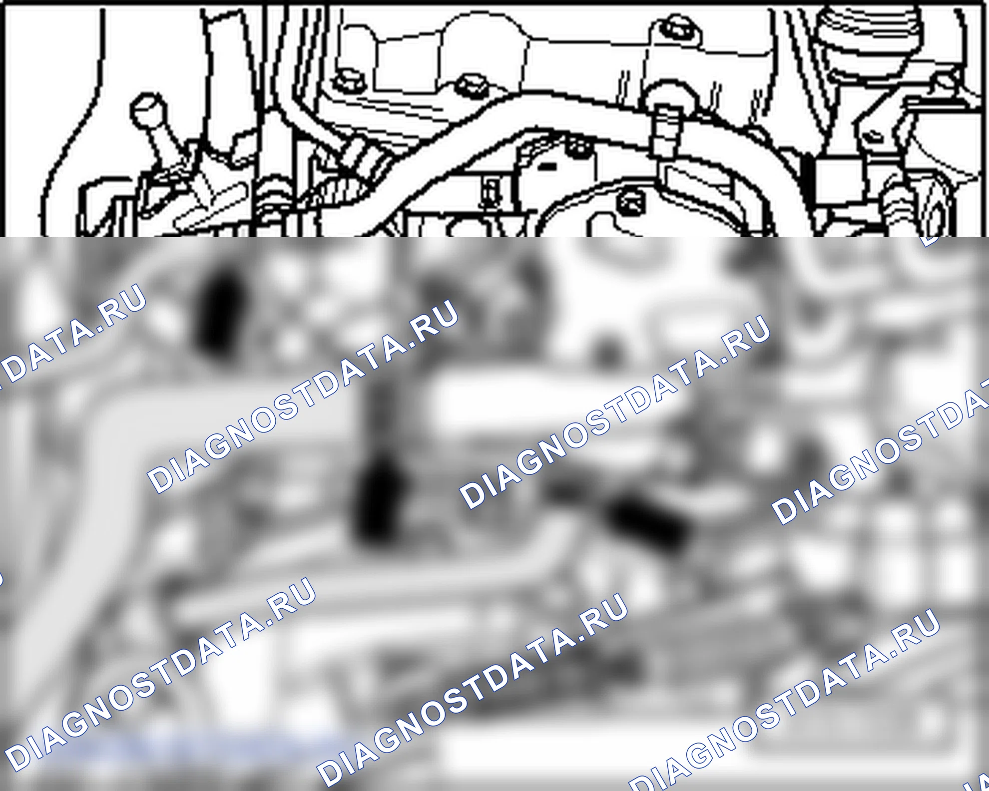 Как снять и установить детали и узлы системы охлаждения (4-цил. двигатель TDI (1,9 л, механика)). SEAT Altea I