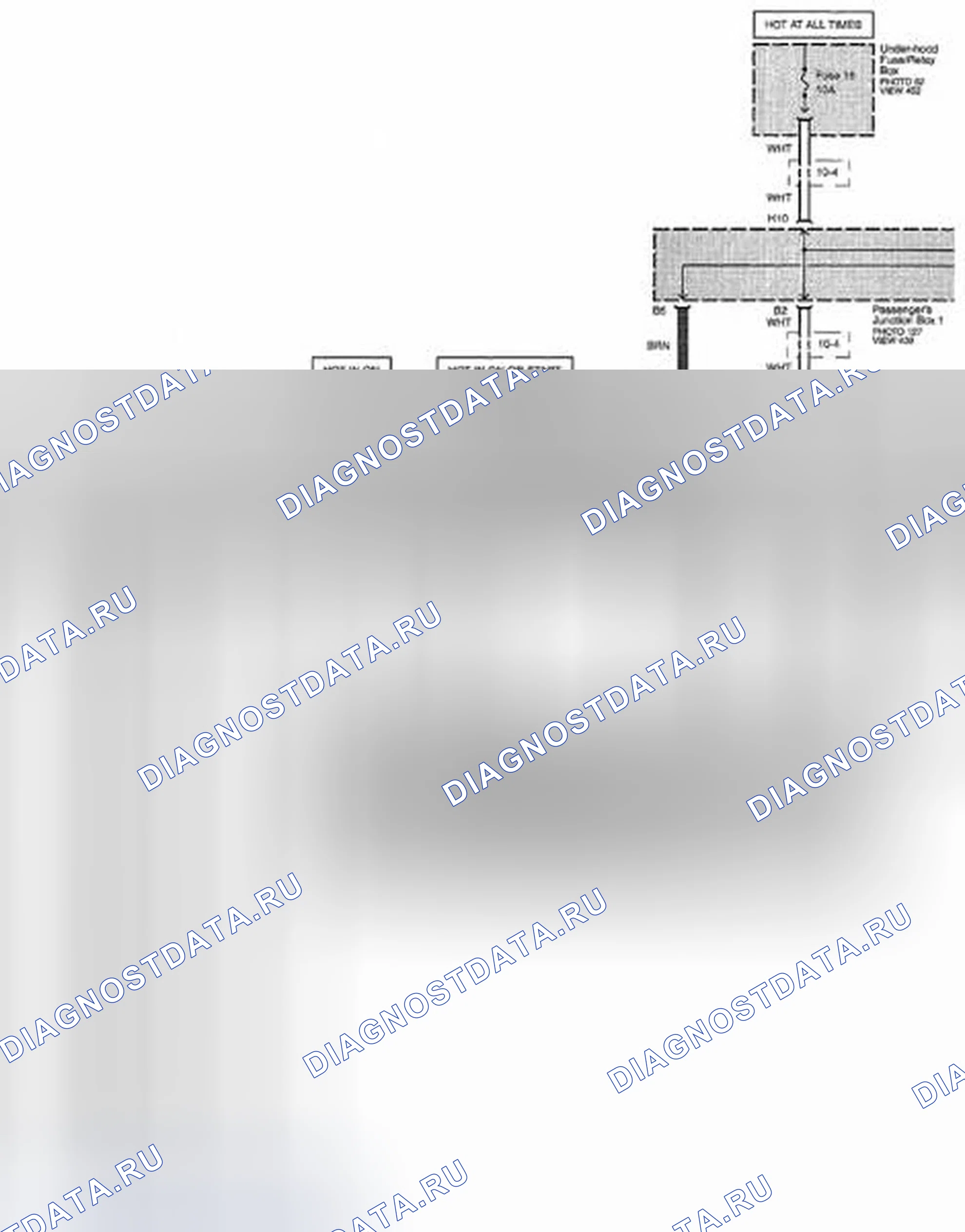 Рис. 226: Принципиальная схема фар (стр. 110). Acura ZDX I