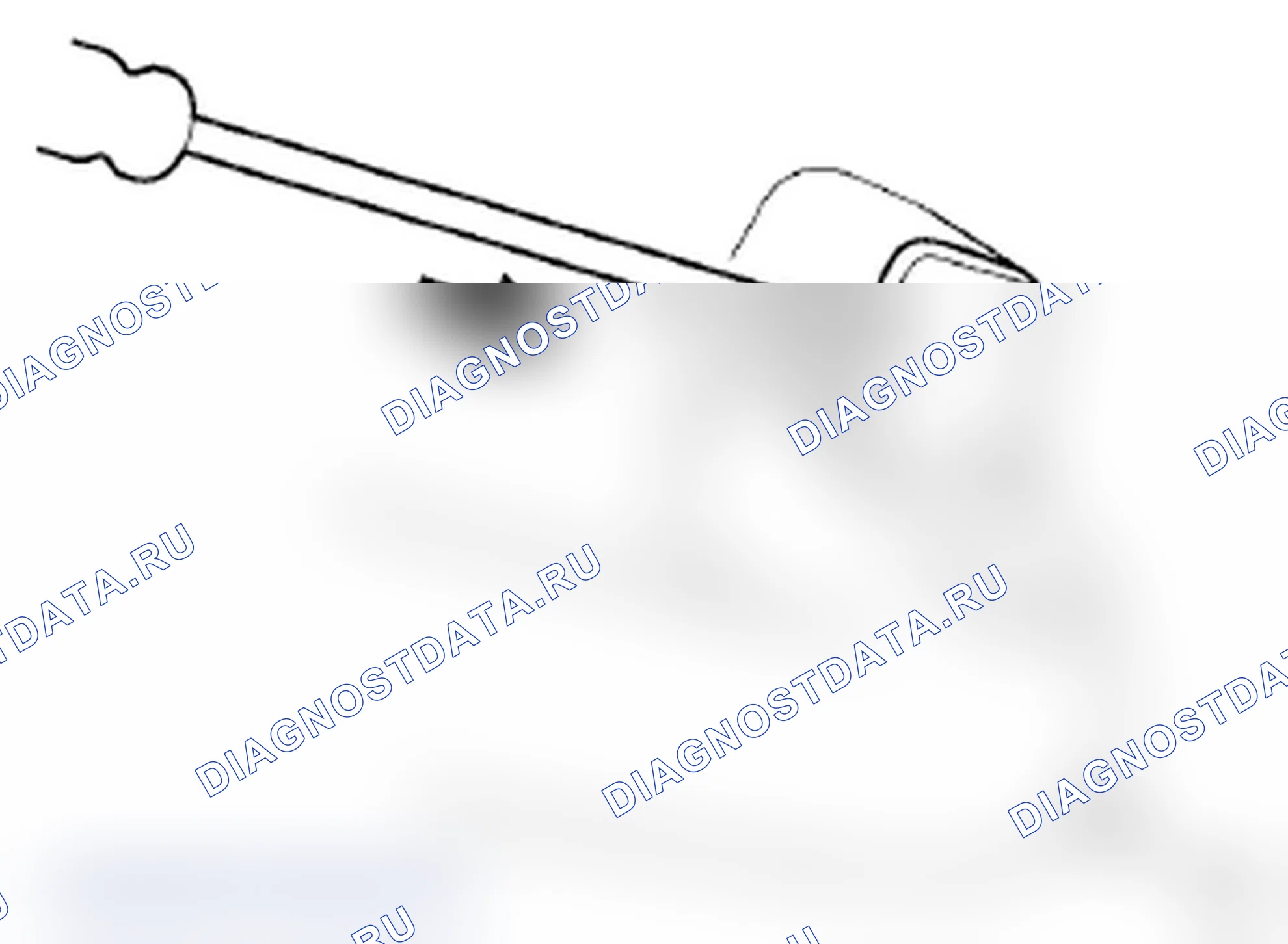 Рис. 122: Снятие/установка рукоятки грейфера. Acura TL IV