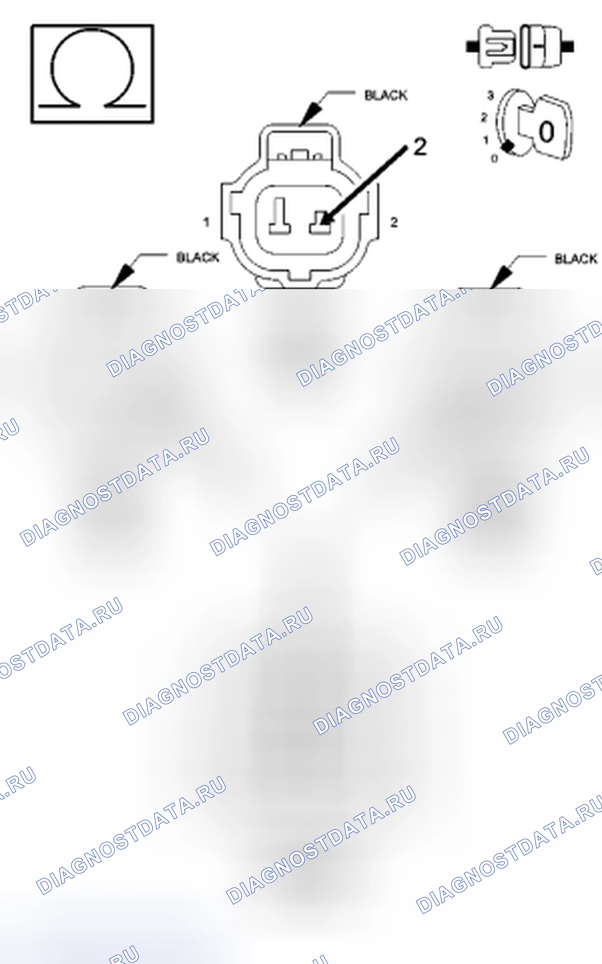 Рис. 893: Диагностический тест. Chrysler Town & Country V