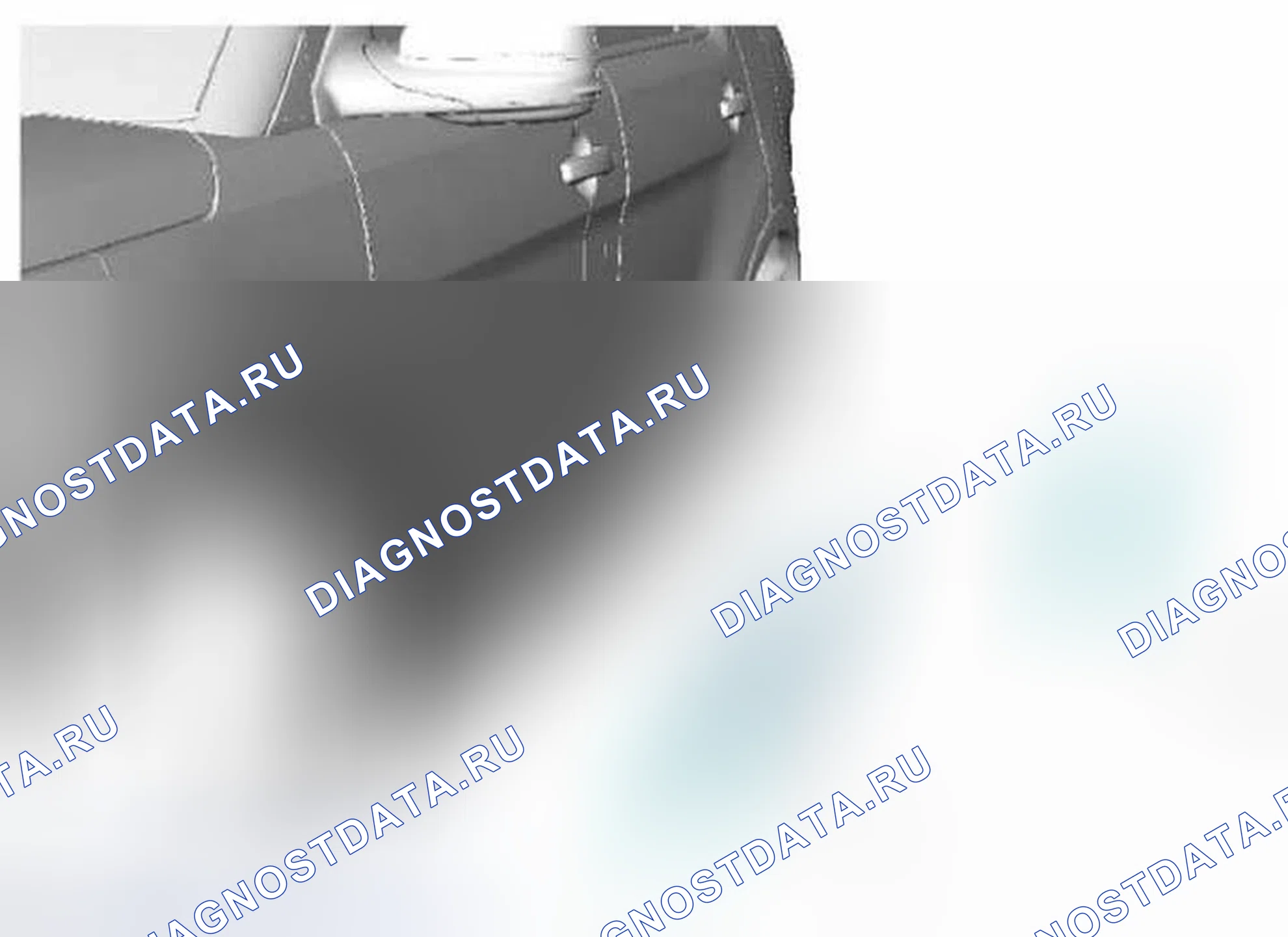 Рис. 40: Формовка со стороны кузова. Ford Explorer V