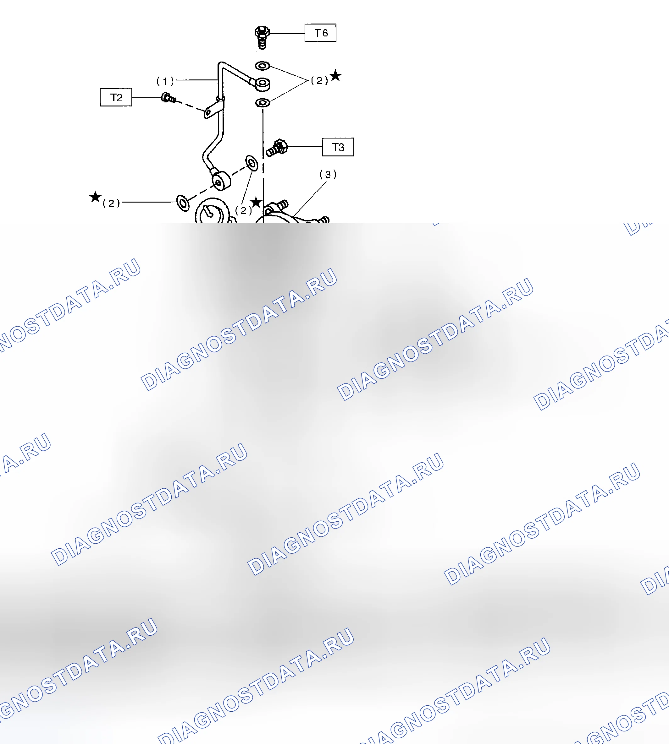 Рис. 4: ТУРБОНАГНЕТАТЕЛЬ. Subaru Impreza GD/GC/GG рестайлинг