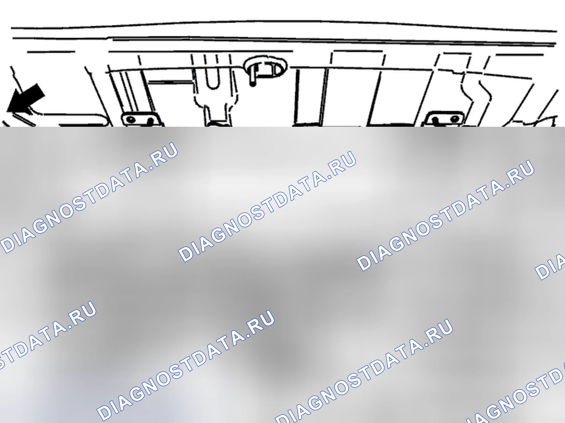 Рис. 251: Подготовительные работы. Volvo V70 II рестайлинг