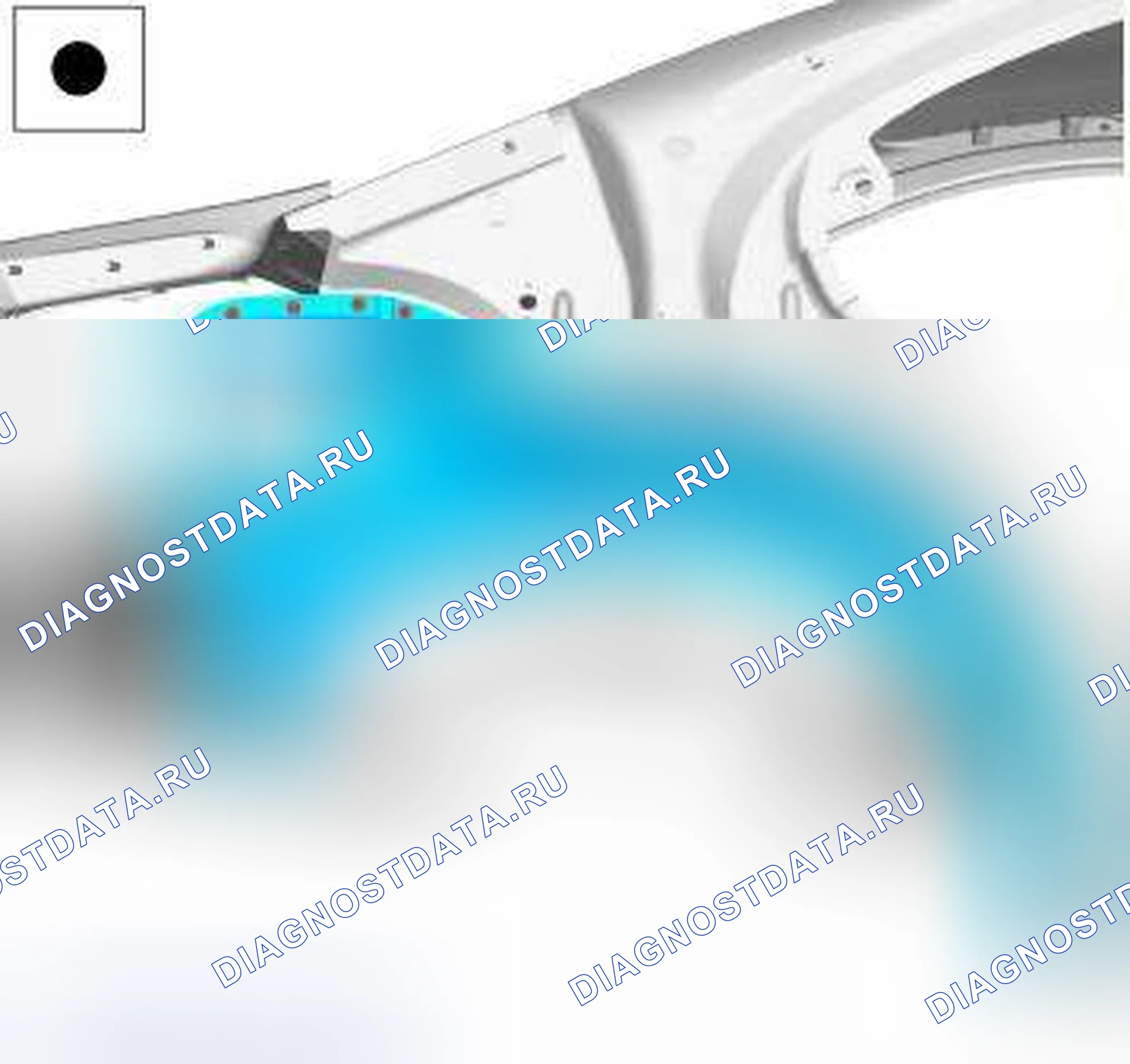 Рис. 42: ДЕМОНТАЖ. Volvo S80 II
