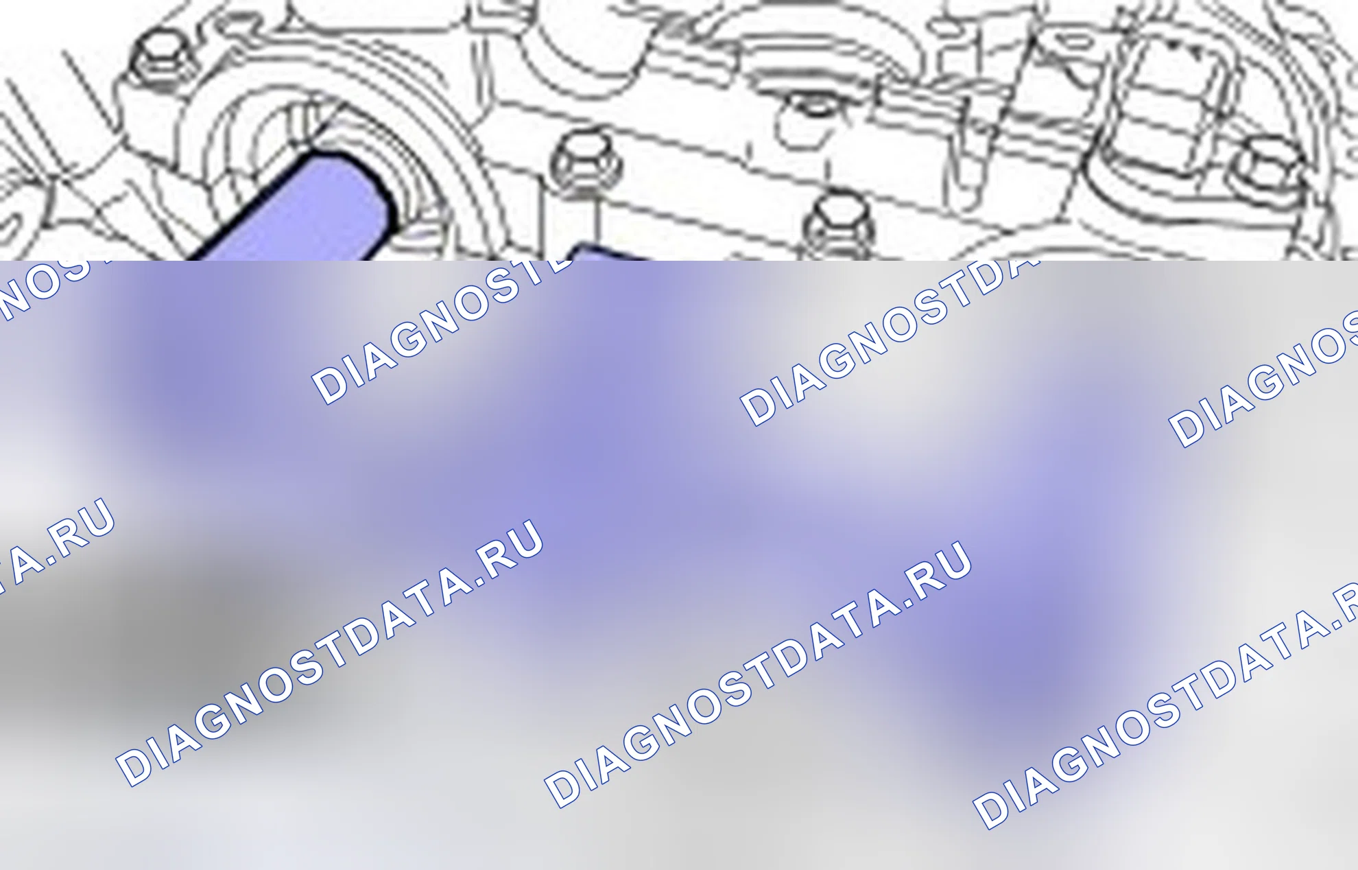 Как снять и установить уплотнение распределительного вала. Ford S-MAX I