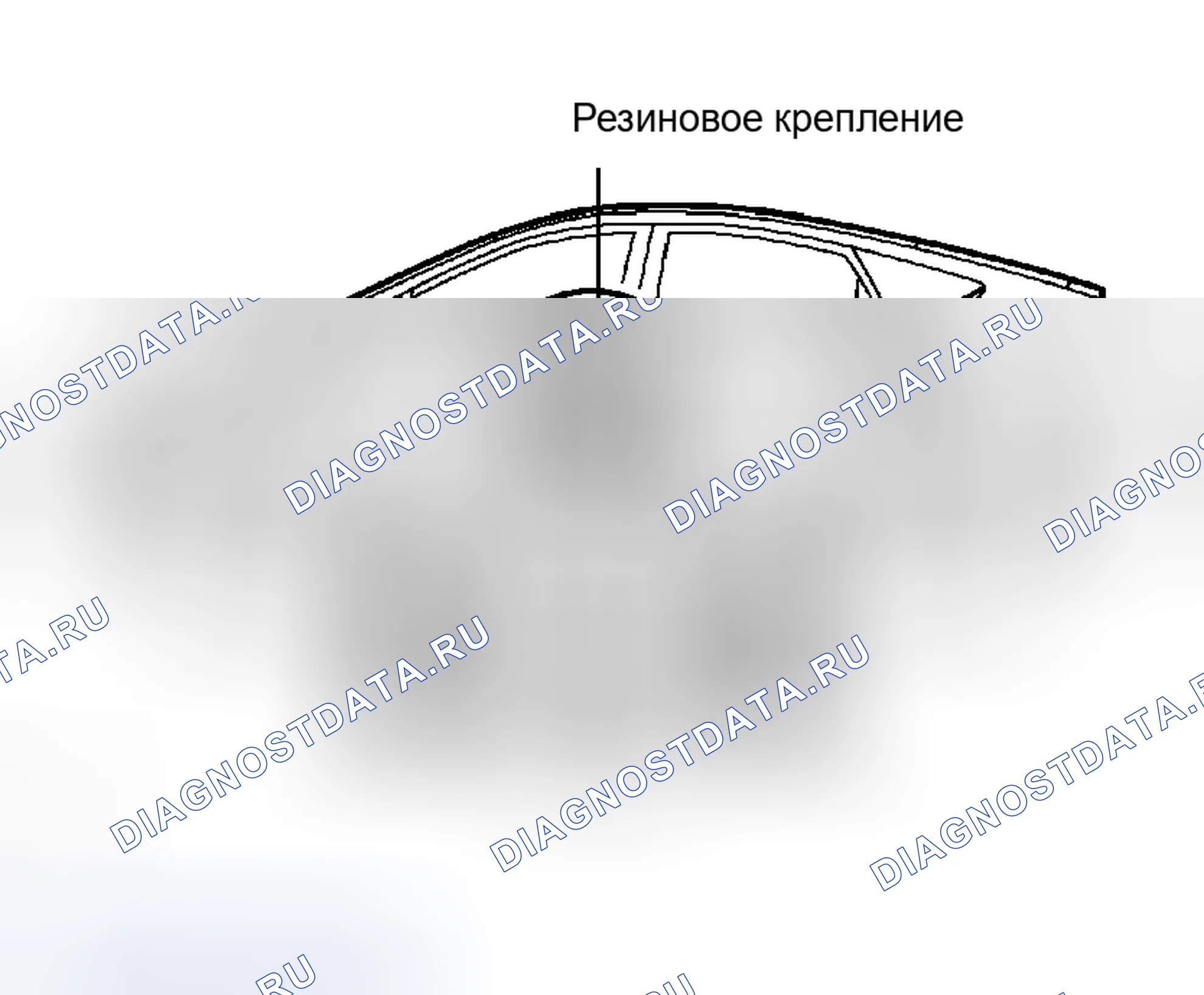 Рис. 68: МЕСТА ПОДЪЕМА И ПОДДЕРЖКИ ТРАНСПОРТНОГО СРЕДСТВА. Toyota Prius II