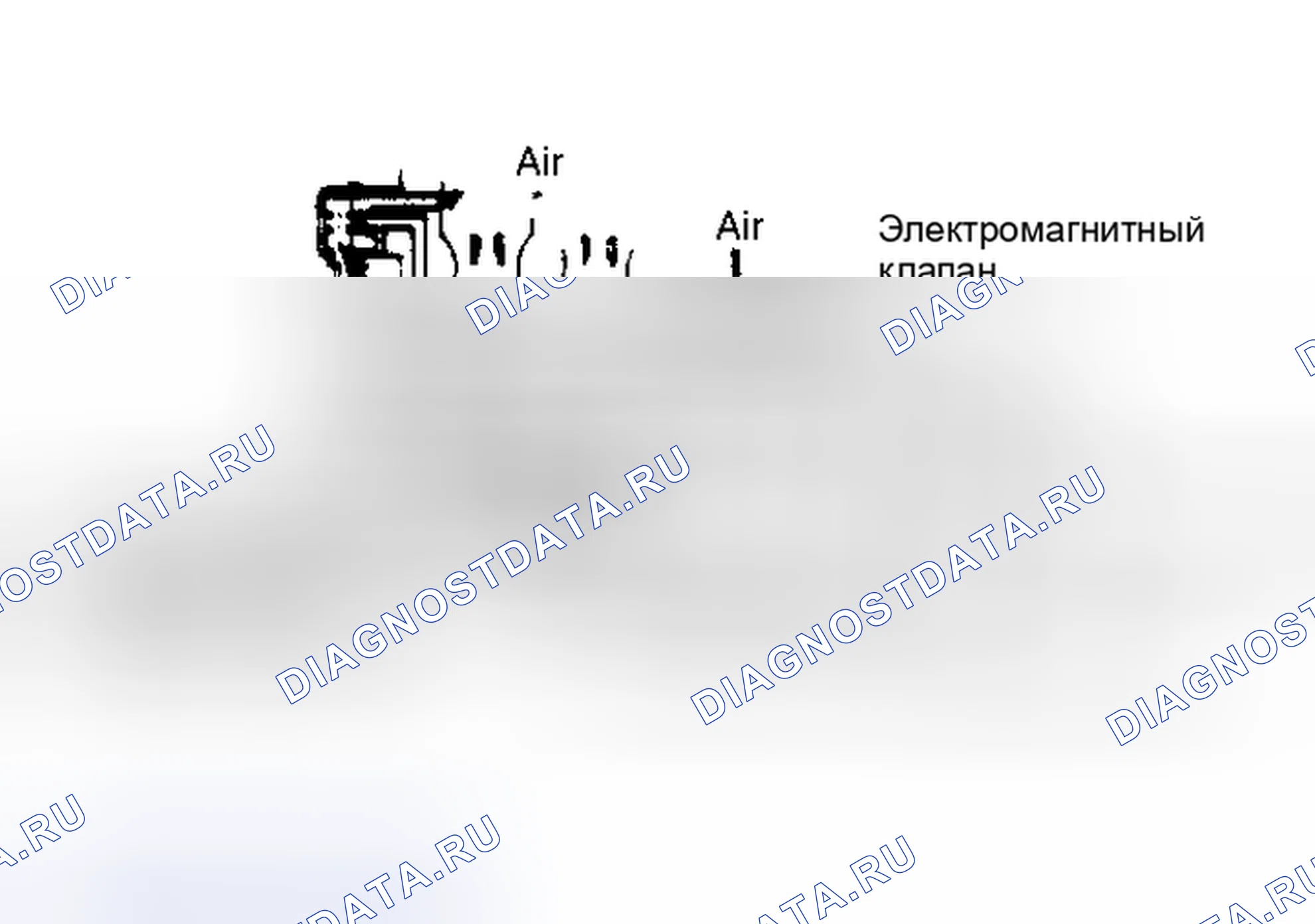 Рис. 7: Клапан с охлаждающим воздухом Обратите внимание на направление потока и соединения.. Mitsubishi Mirage II