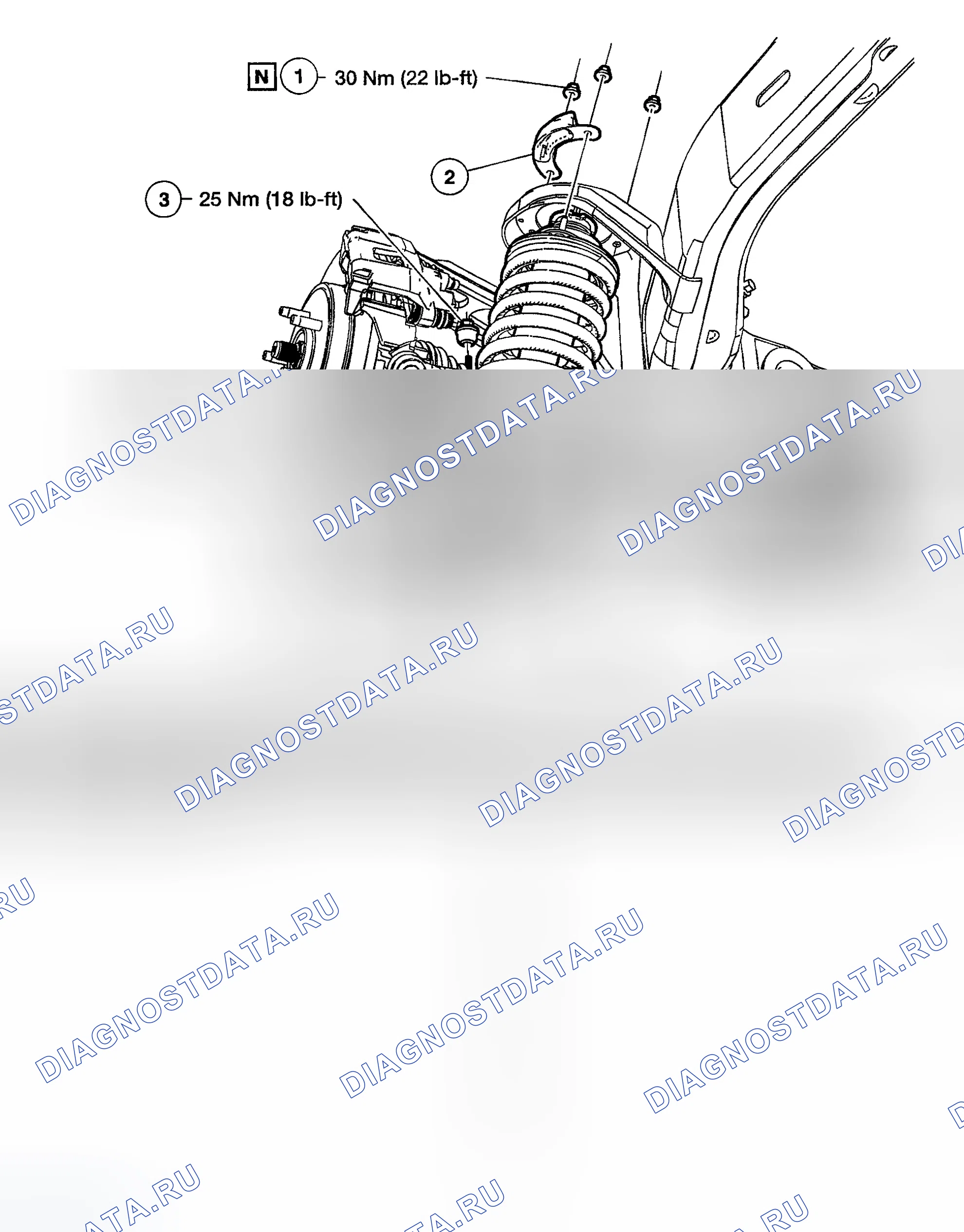 Рис. 53: Демонтаж и монтаж. Ford Explorer III