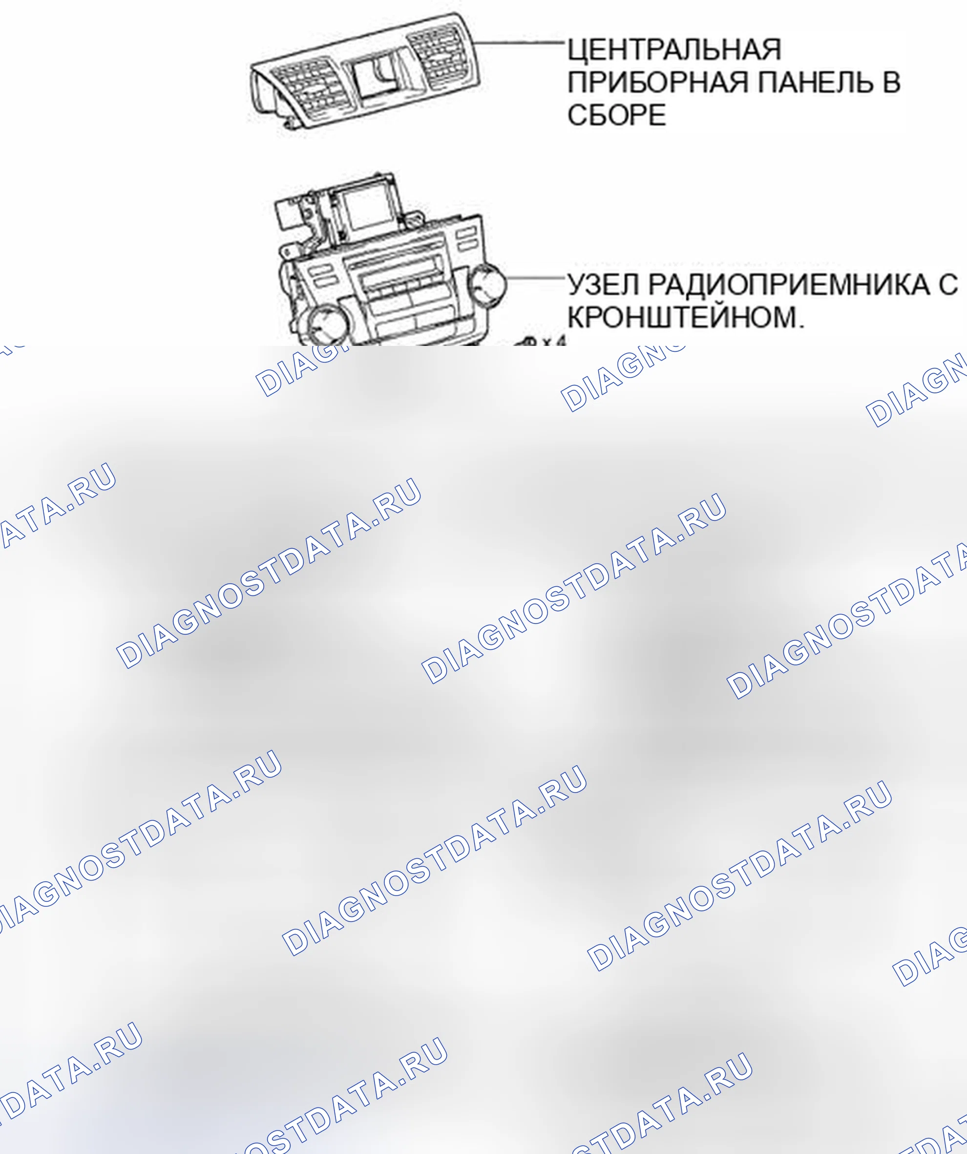 Рис. 63: КОМПОНЕНТЫ. Toyota Highlander II