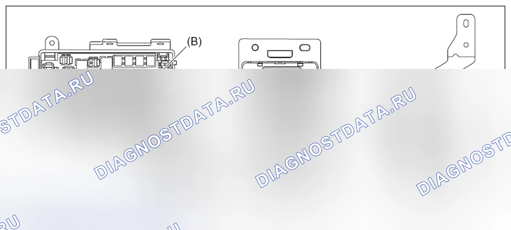 Рис. 121: РАСПОЛОЖЕНИЕ. Subaru Legacy BM/BR рестайлинг
