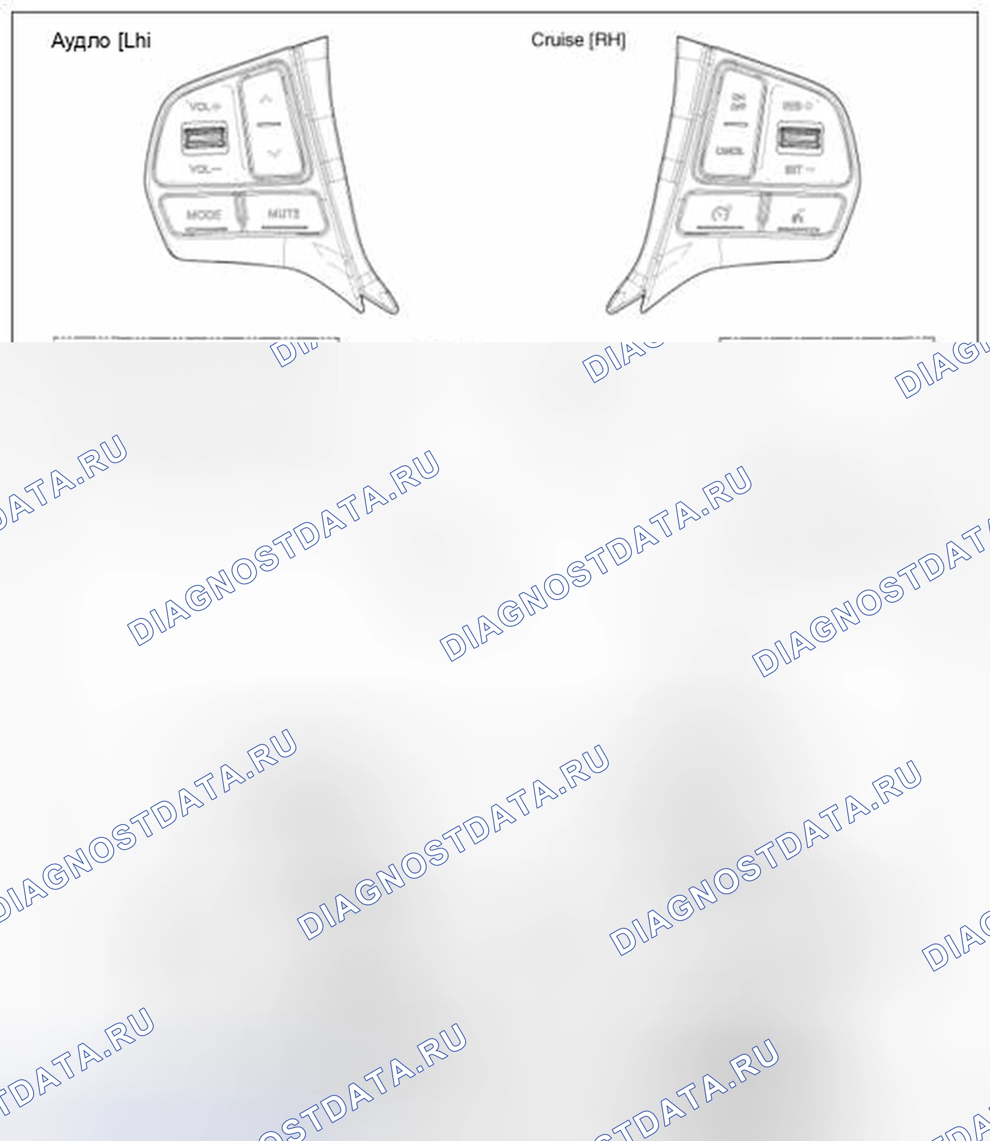 Рис. 20: Принципиальная схема (1). BMW 6 серия F06/F13/F12