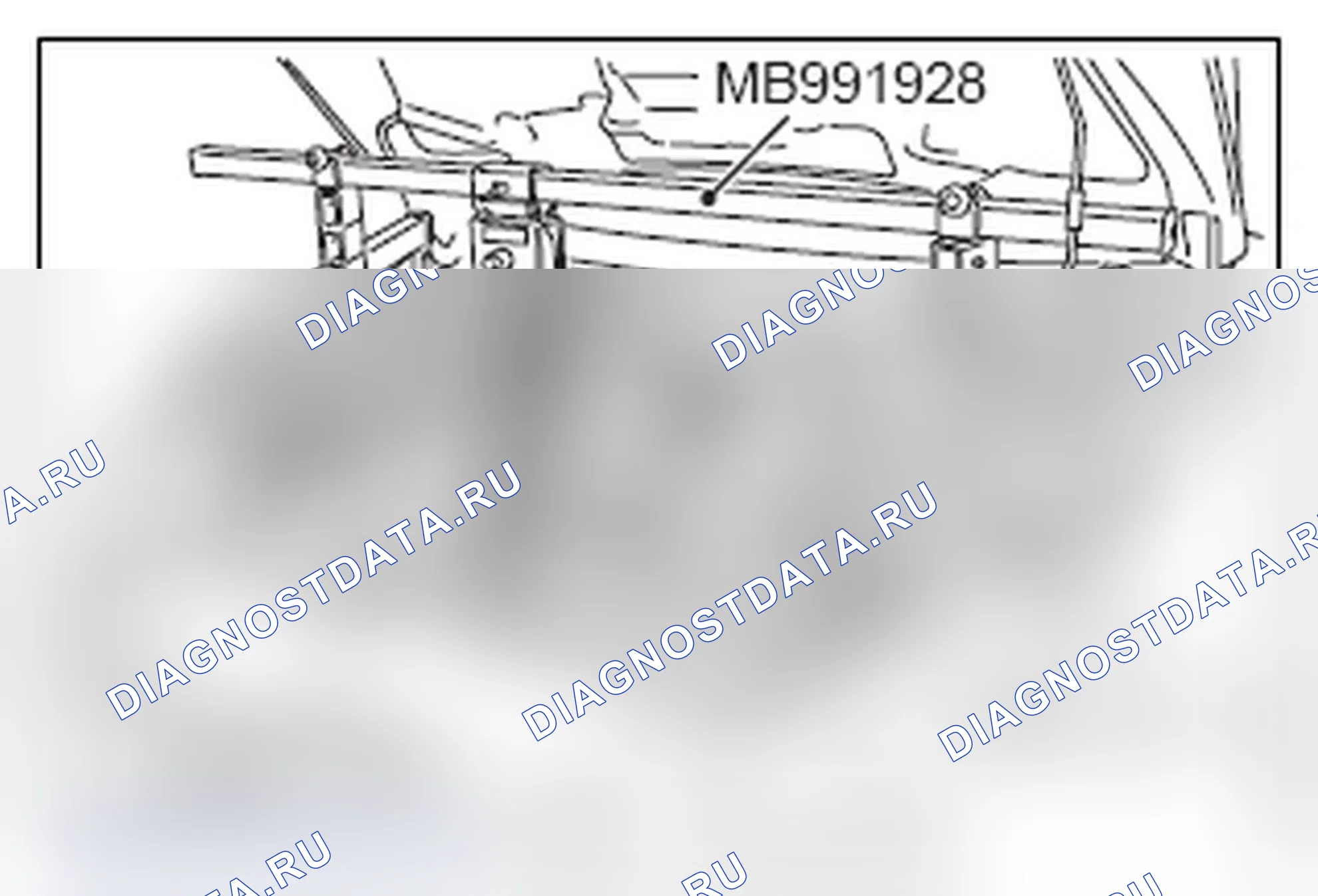Рис. 235: <<C>> СНЯТИЕ КРЫШКИ ПЕРЕДНЕГО ПОДШИПНИКА РАСПРЕДЕЛИТЕЛЬНОГО ВАЛА. Mitsubishi Lancer Ralliart X рестайлинг