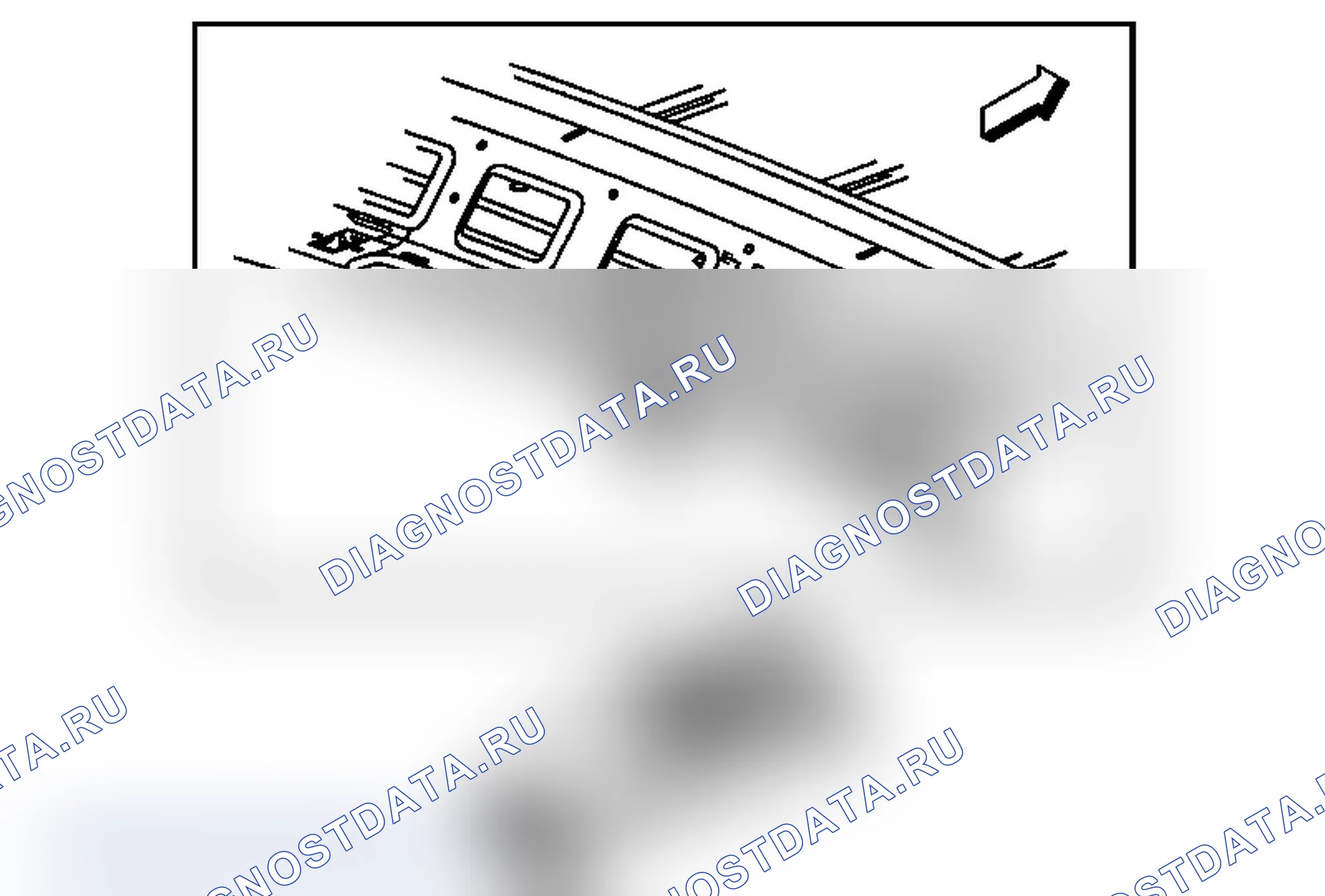 Рис. 37: Замена приемника замка двери дистанционного управления (Avalanche/Escalade EXT). Chevrolet Tahoe III