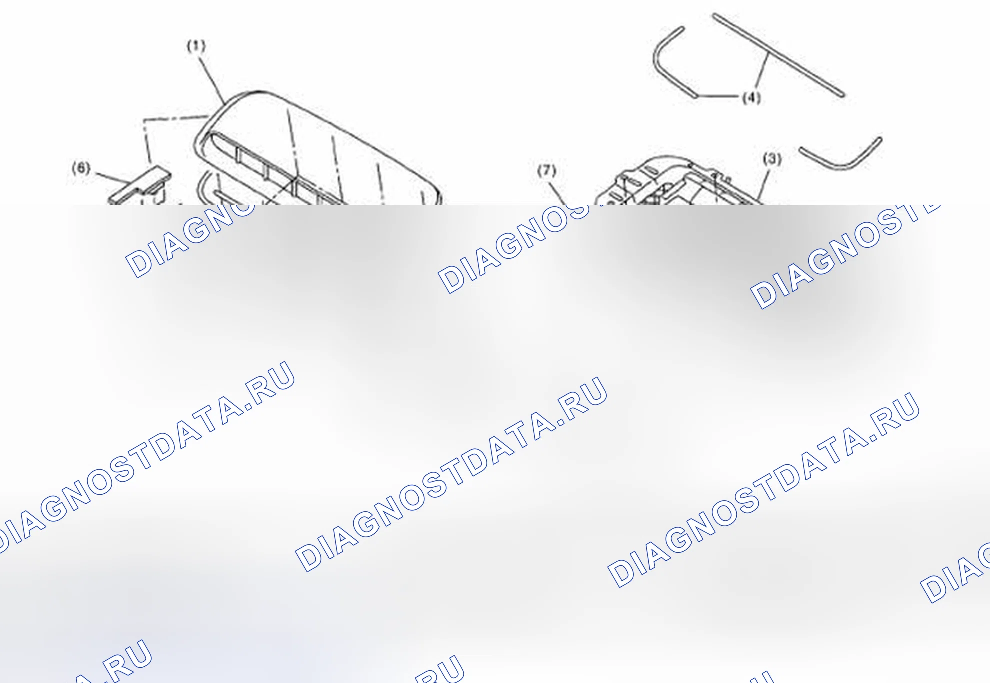 Рис. 17: РЕШЕТКА ПЕРЕДНЕГО КАПОТА. Subaru Impreza WRX STI GD рестайлинг 2