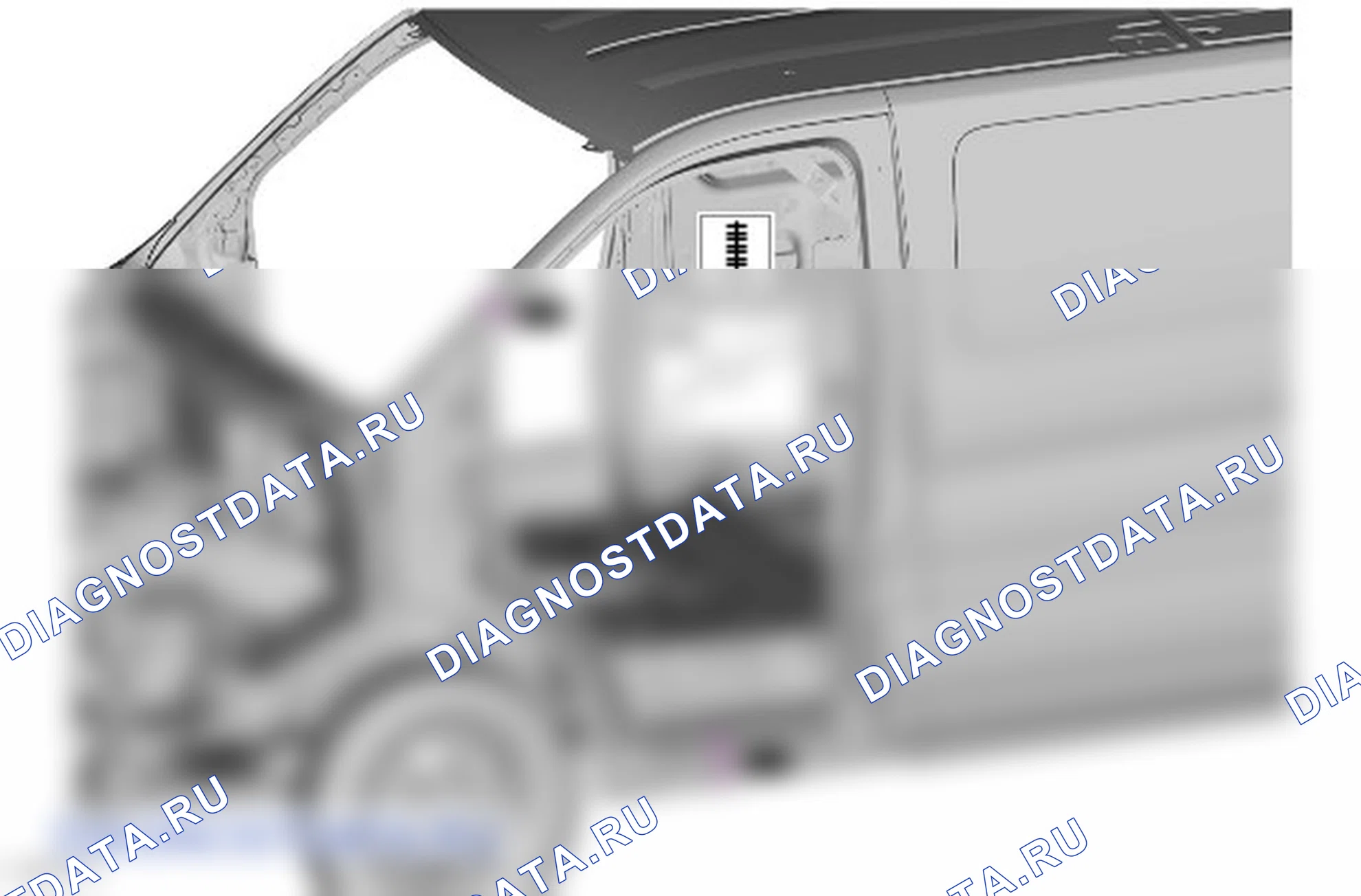 Внешняя панель стойки А: описание и работа. Ford Transit VIII