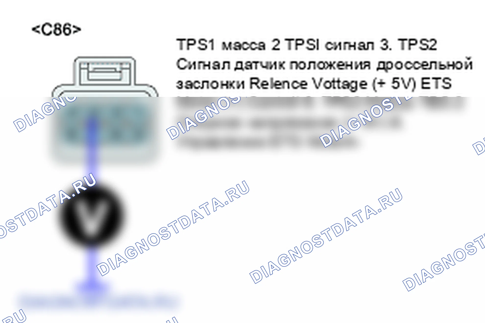 P0223: высокий уровень сигнала датчика положения дроссельной заслонки/педали/переключателя цепи " B. Hyundai Santa Fe CM