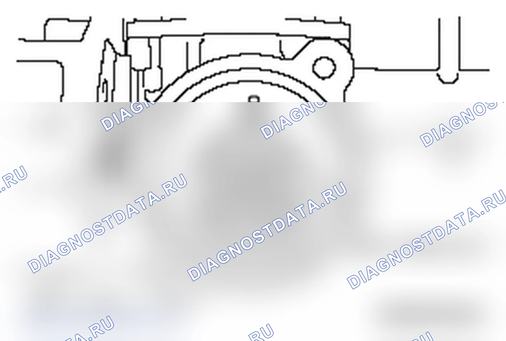 Рис. 27: >> B <<УСТАНОВКА ТЕРМОСТАТА. Mitsubishi Lancer Ralliart X рестайлинг