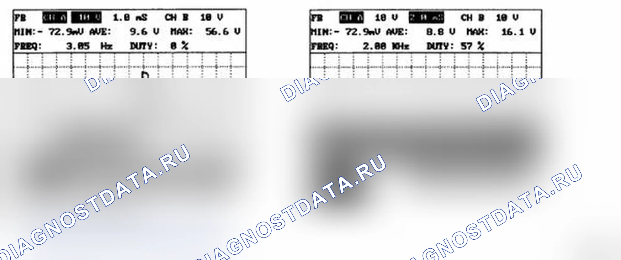 Рис. 306: ФОРМА СИГНАЛА. Hyundai Santa Fe II