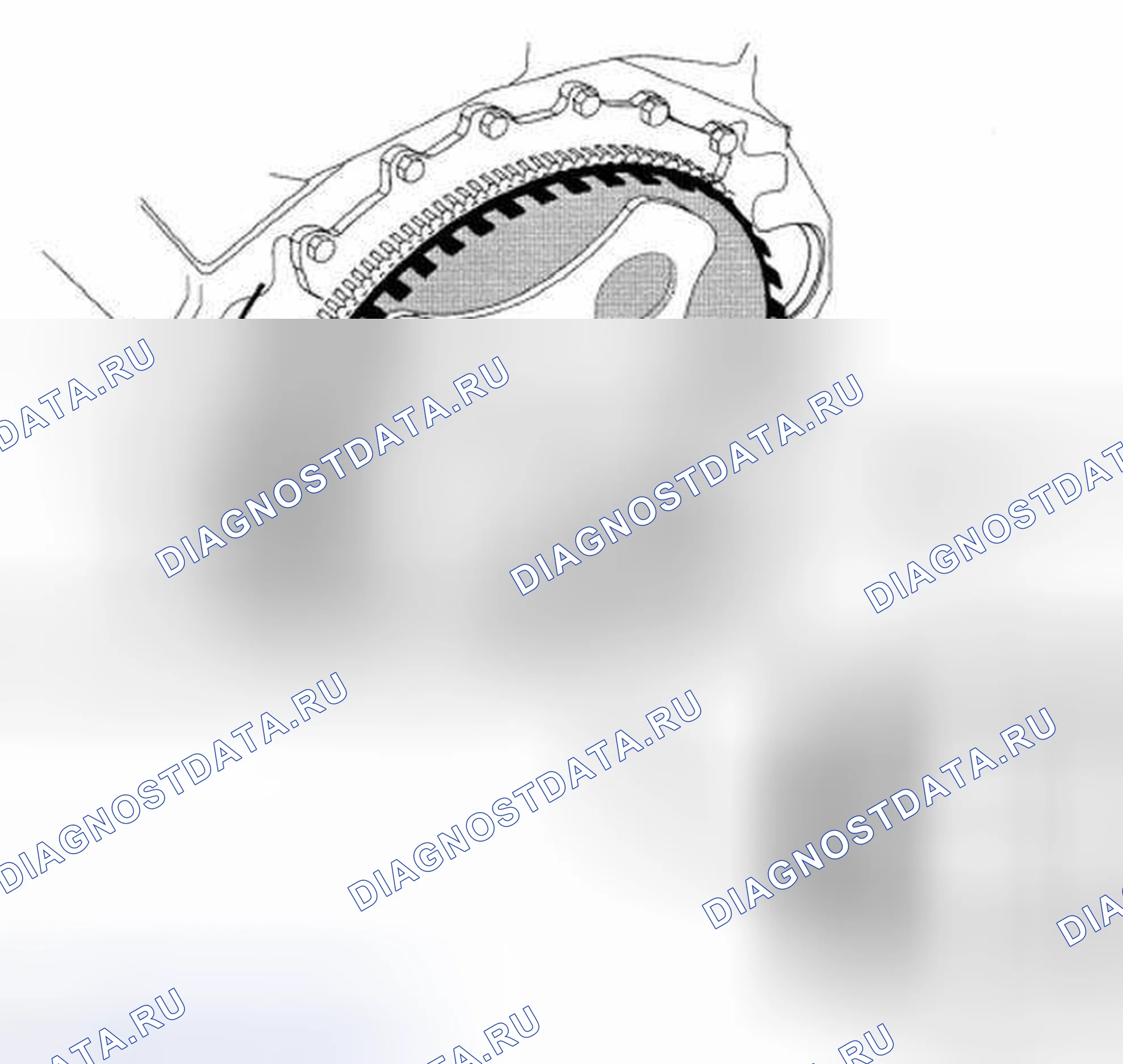 Рис. 65: Датчик положения коленчатого вала. BMW M5 E39