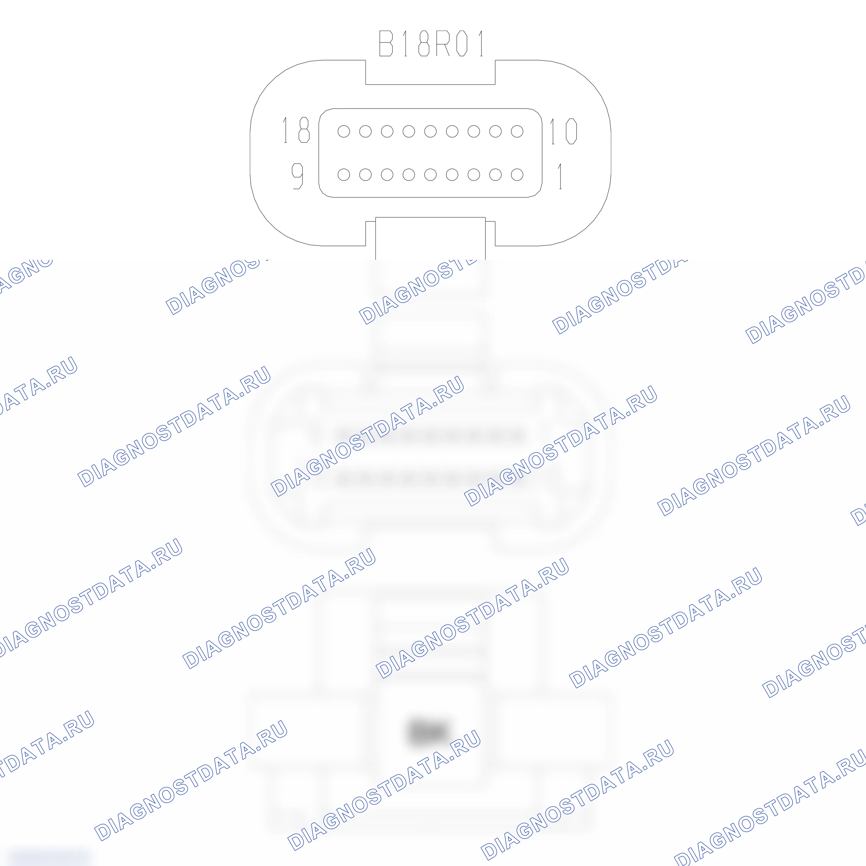 Распиновка разъёма 1C0 973 993 — внешний вид и расположение контактов. Porsche 718 Cayman 982