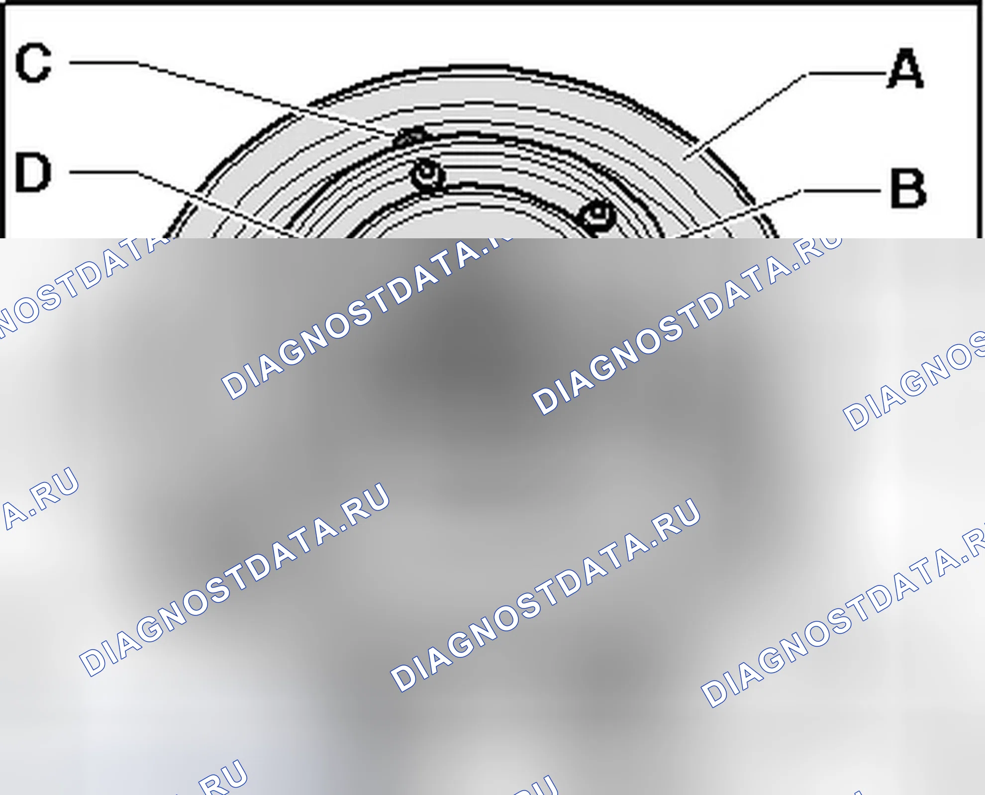 Рис. 49: ШКИВ РЕМНЯ КОМПРЕССОРА ПЕРЕМЕННОГО ТОКА, ZEXEL/VALEO. Audi A3 8P рестайлинг 2