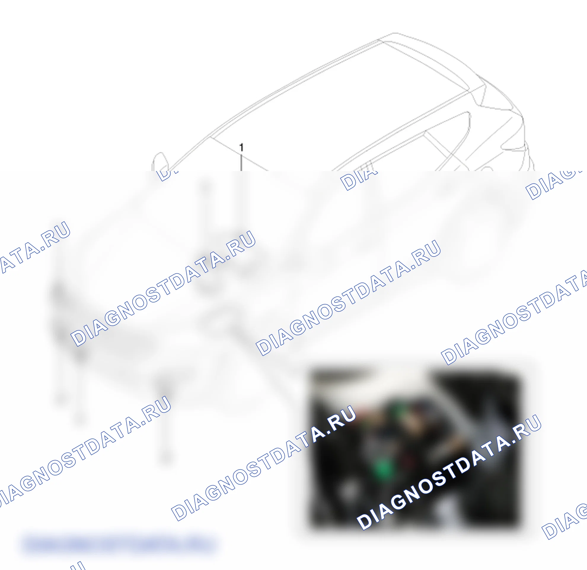 Компоненты и их расположение. Hyundai Santafe Sport DMA