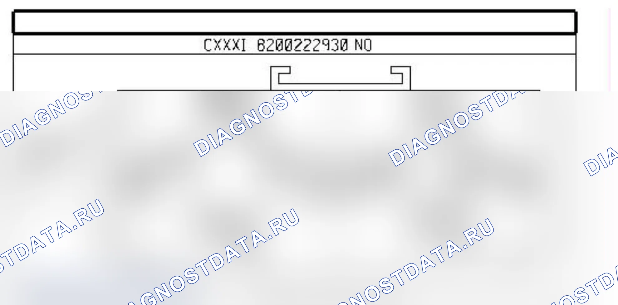 Распиновка разъёма 1173 — ЭБУ реле доп. отопителя. Renault Clio III