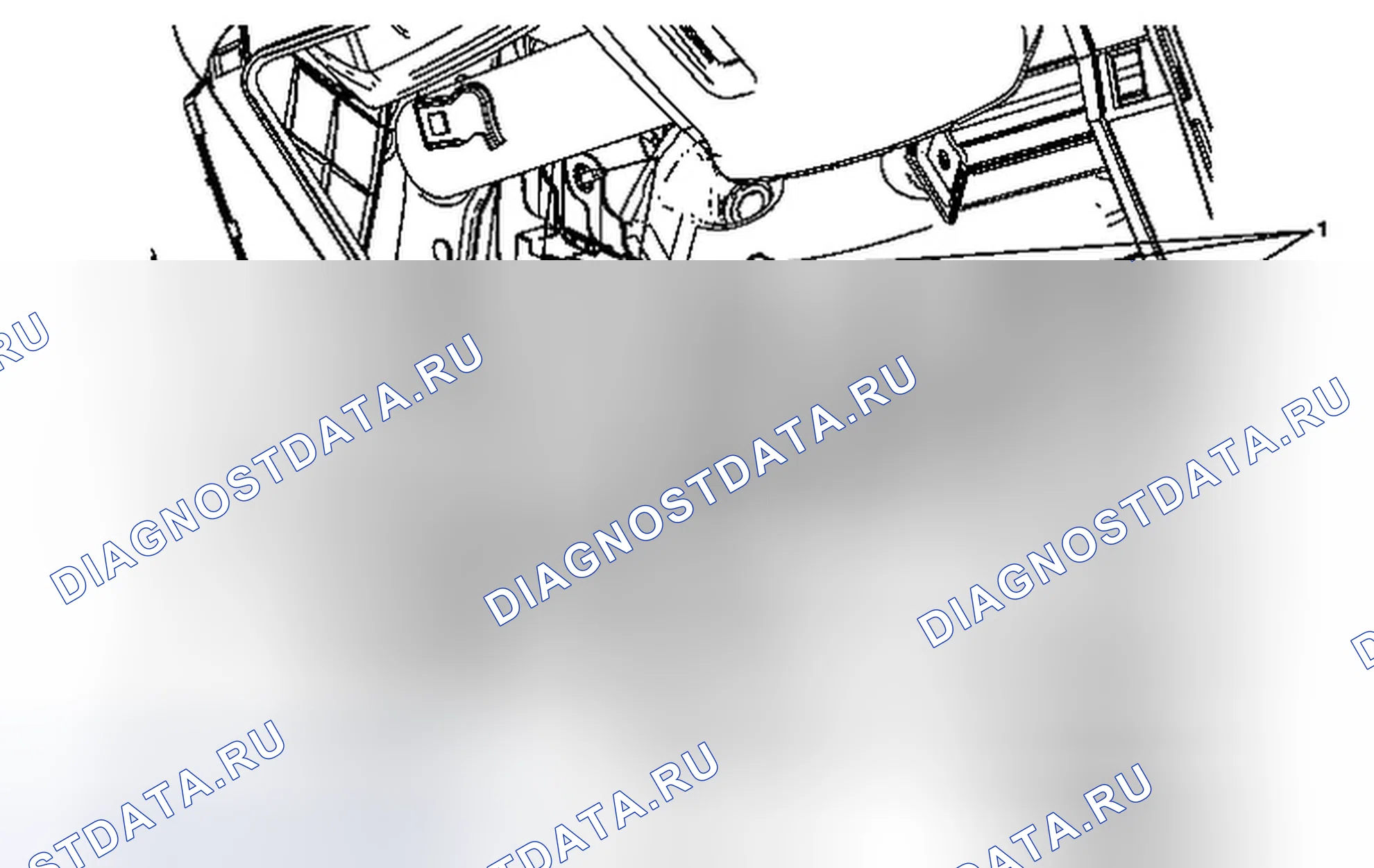 Рис. 13: Замена кронштейна модуля управления кузовом. Chevrolet Spark M300