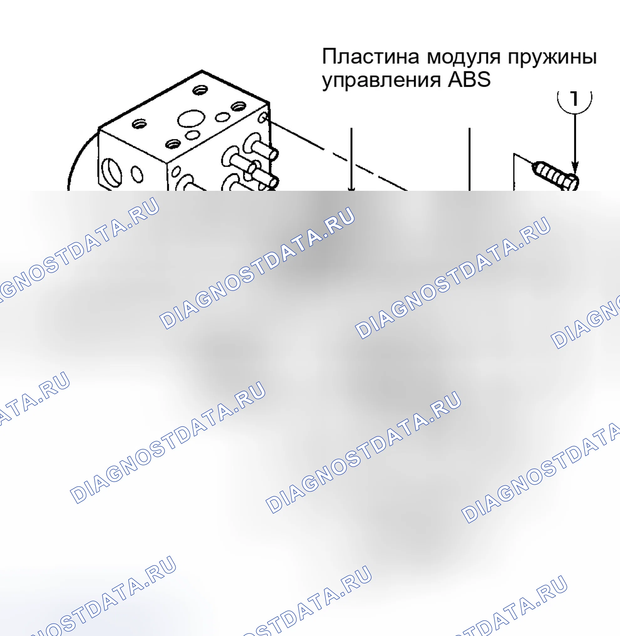 Рис. 2: Гидравлический блок управления (Hcu). Ford Mustang IV рестайлинг