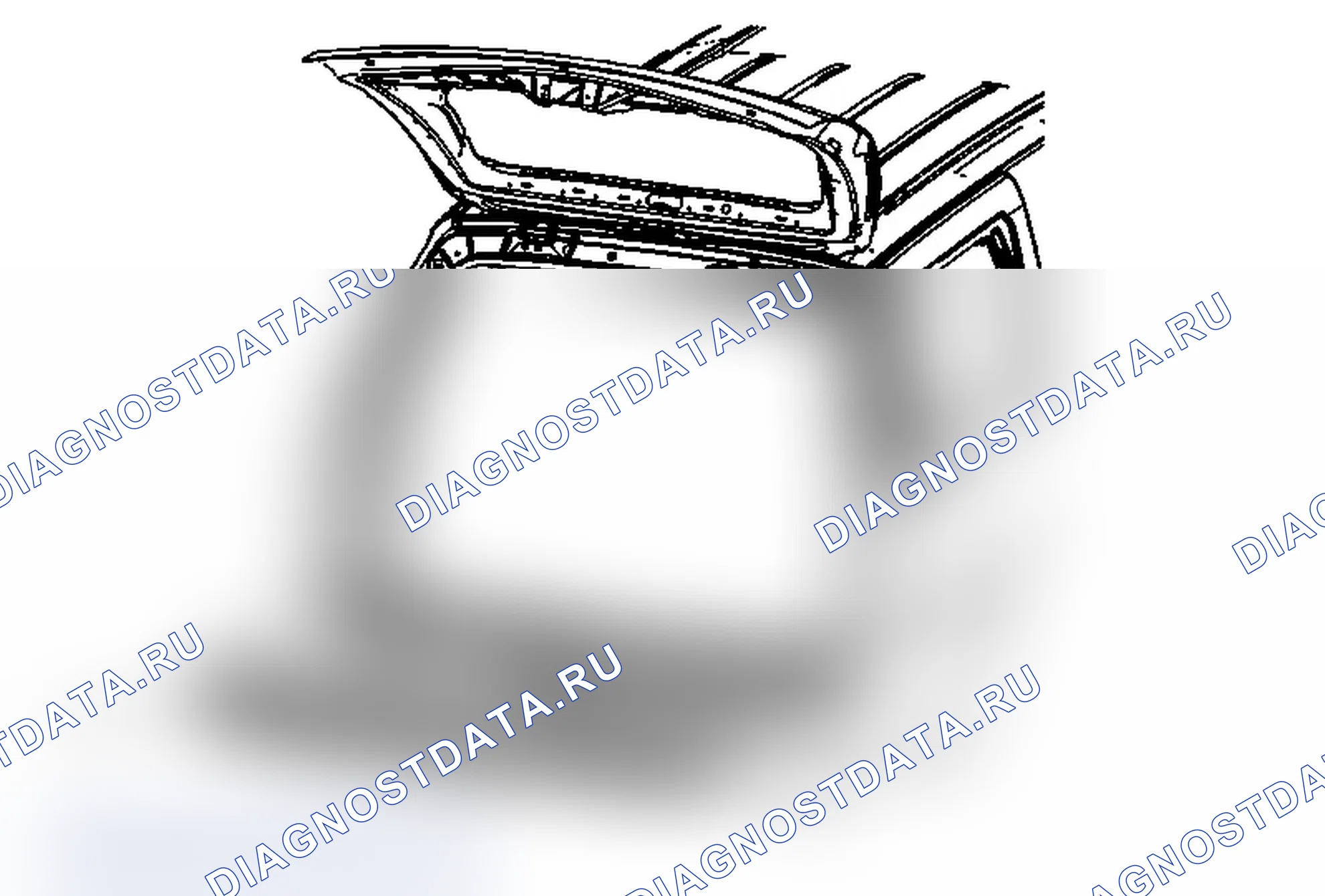 Рис. 75: Замена задней бамперной накладки. Chevrolet Suburban K2500 GMT900