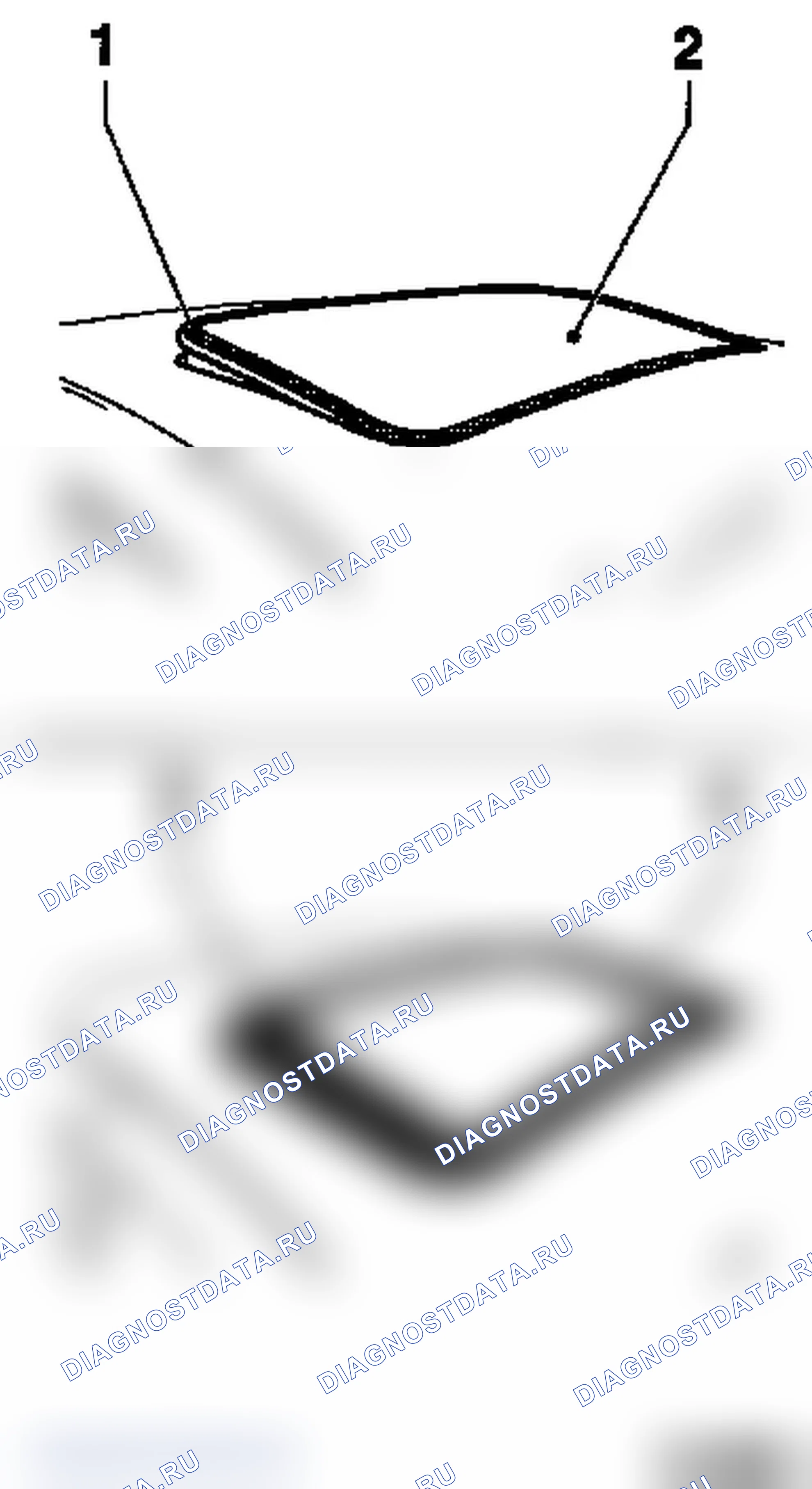 Крышка стеклянного сдвижного люка в крыше с полиуретановым покрытием. Opel Corsa B