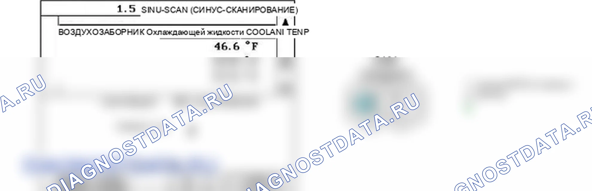Проверка компонента — P1115. Kia Sorento BL