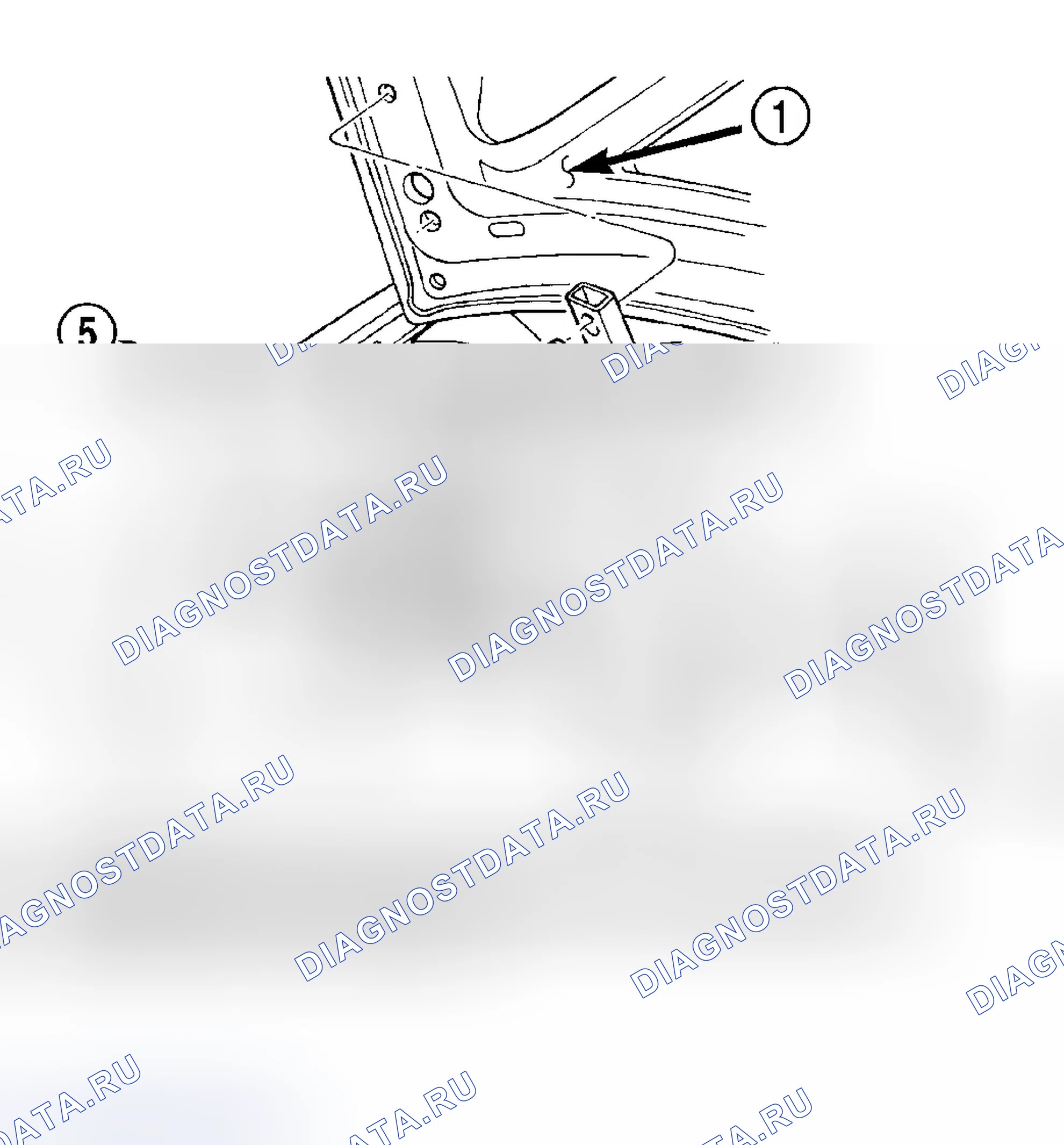 Рис. 15: ДЕМОНТАЖ. Dodge Grand Caravan IV