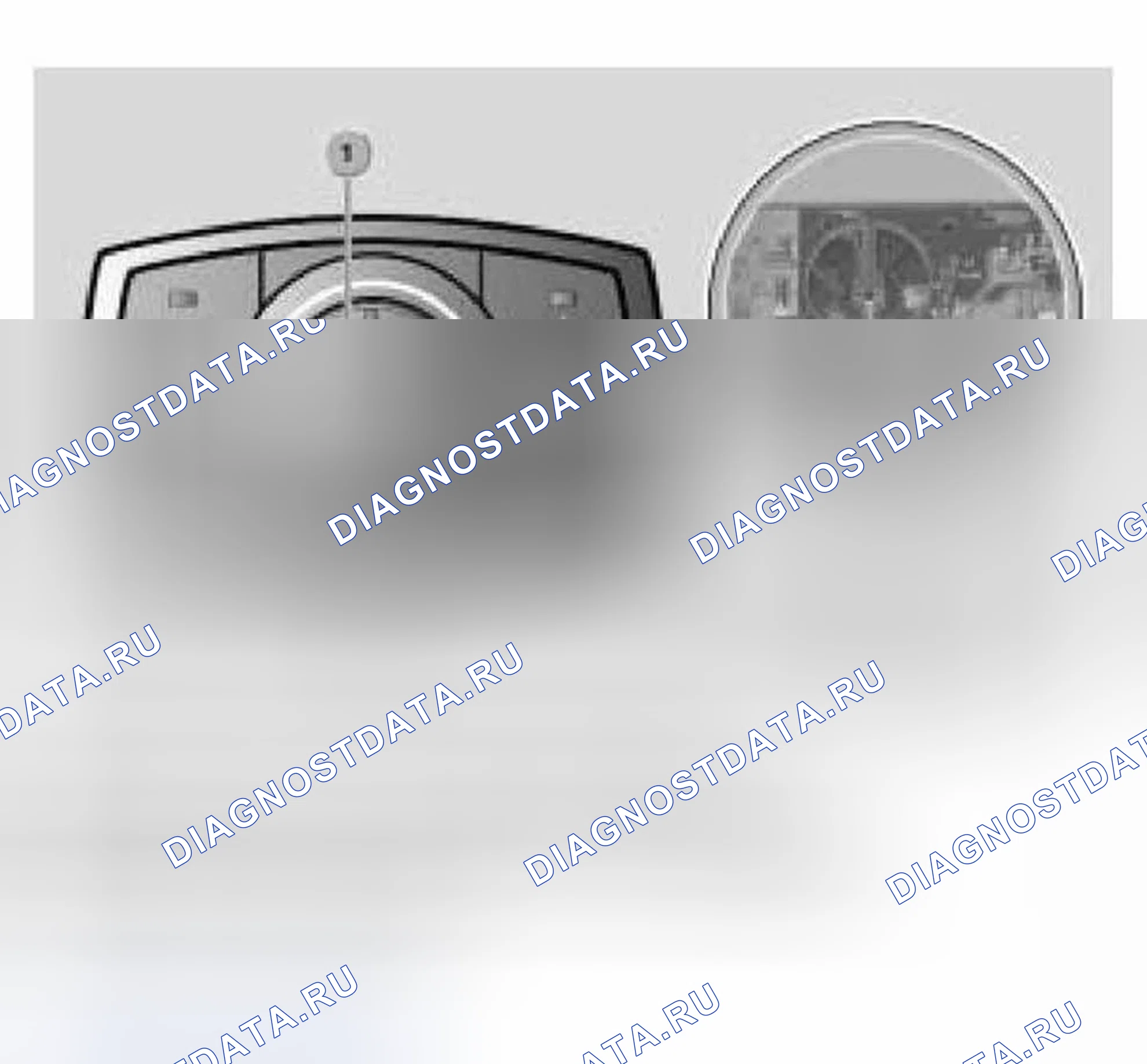 Рис. 90: Датчик внутренней температуры. BMW Z4 E85/E86
