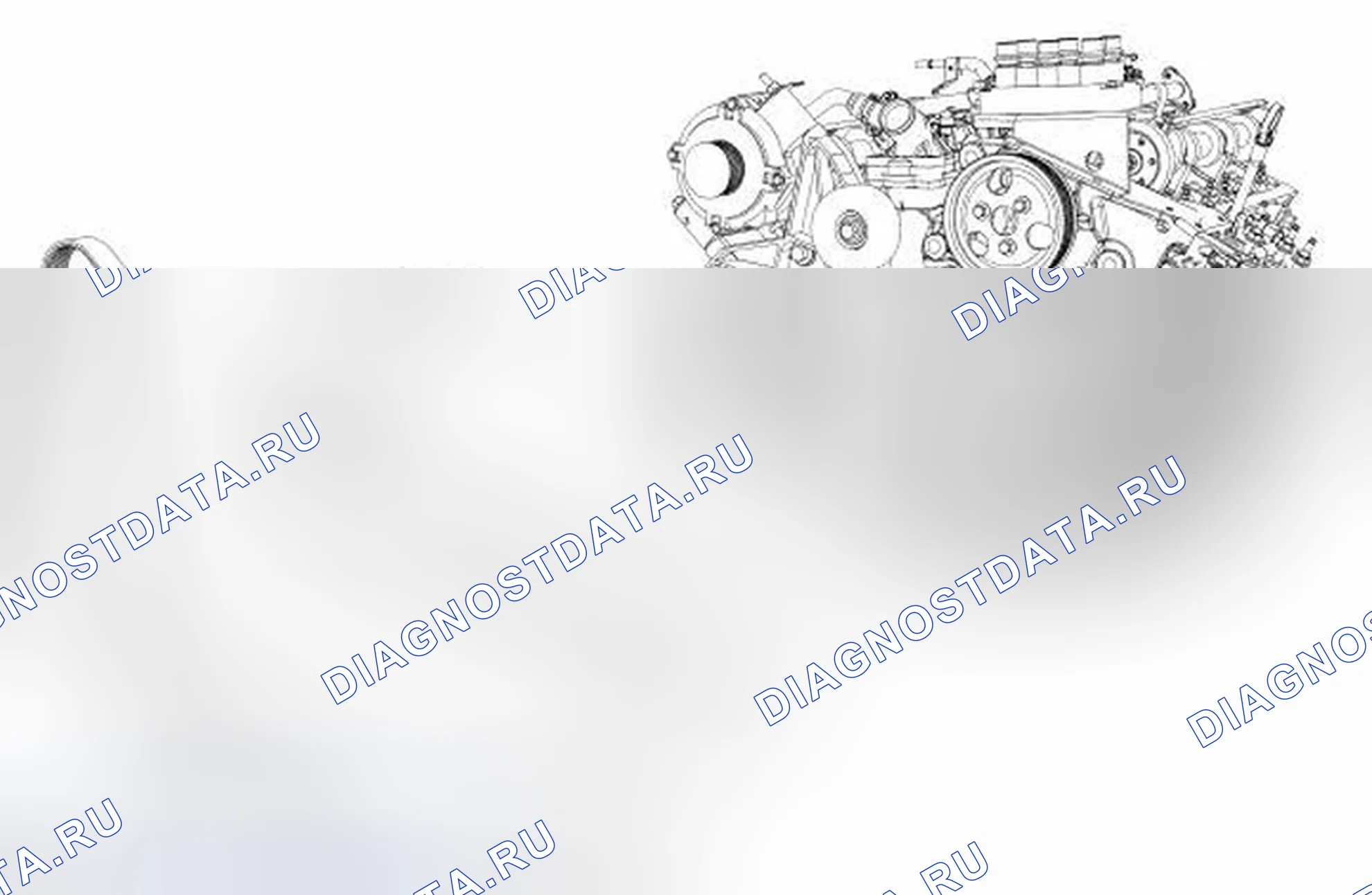Рис. 4: Компоненты клапанного блока - разнесенный вид. Ford Explorer IV