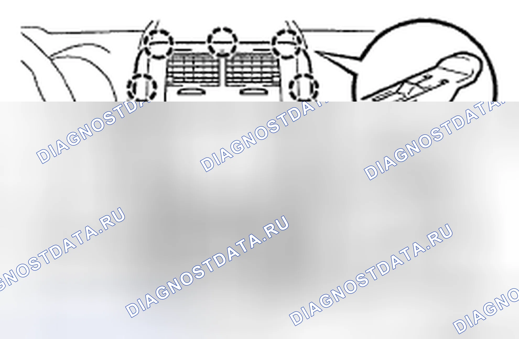 Рис. 101: ДЕМОНТАЖ. Kia Sorento I рестайлинг