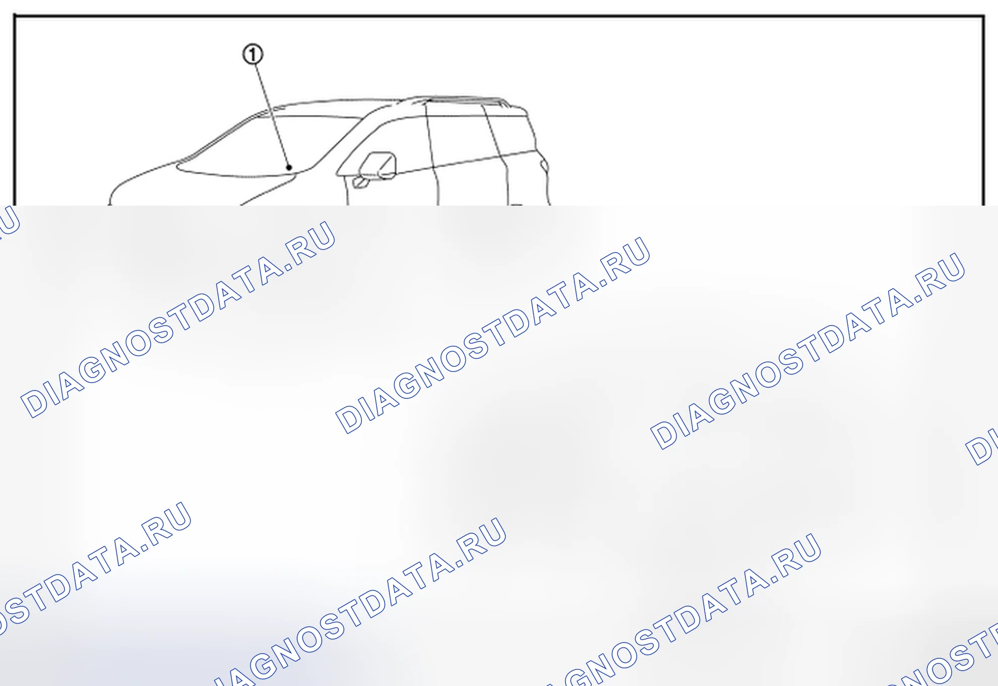 Рис. 6: Расположение компонентов. Nissan Quest IV