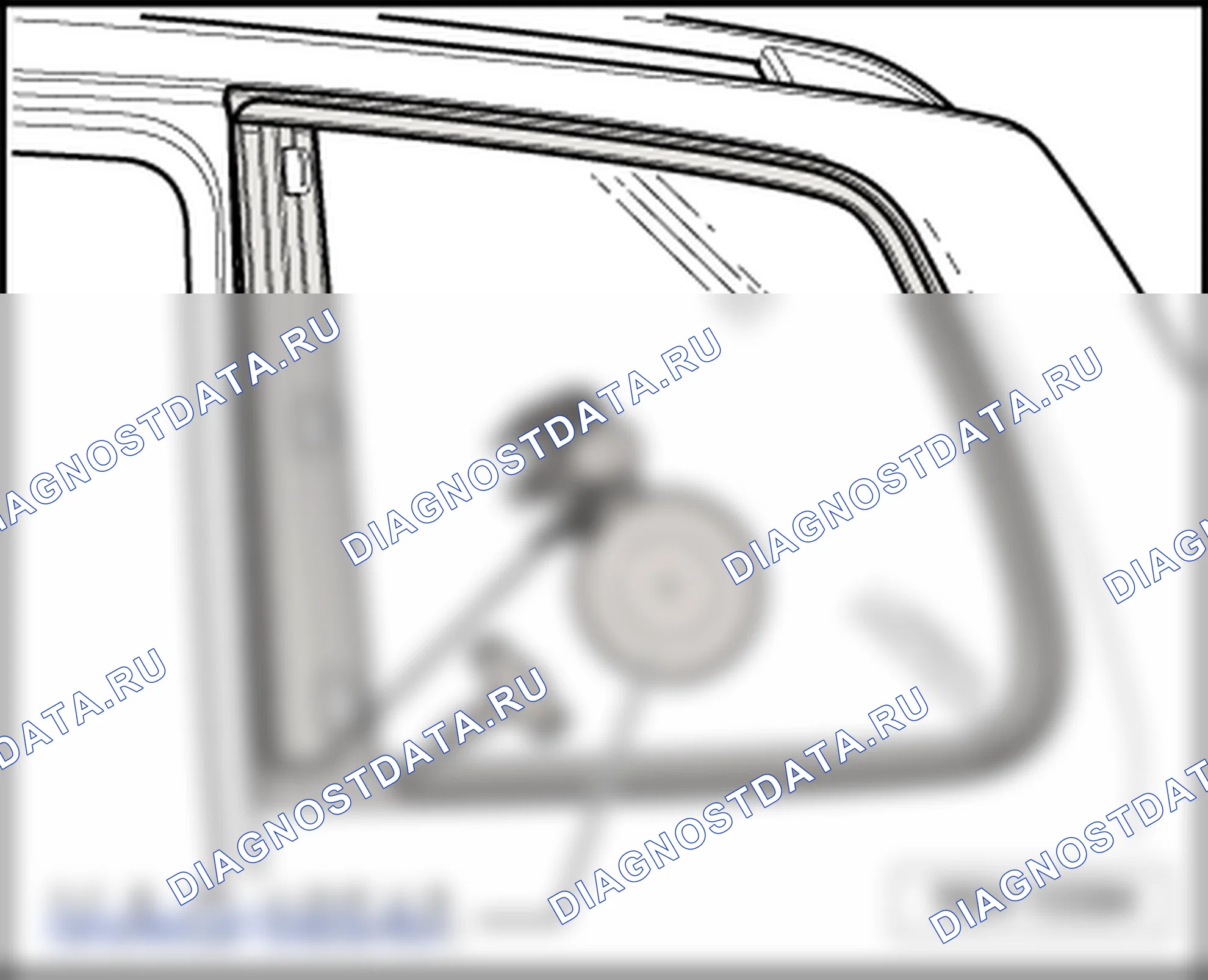 Вклеенные стёкла. Volkswagen Touran I