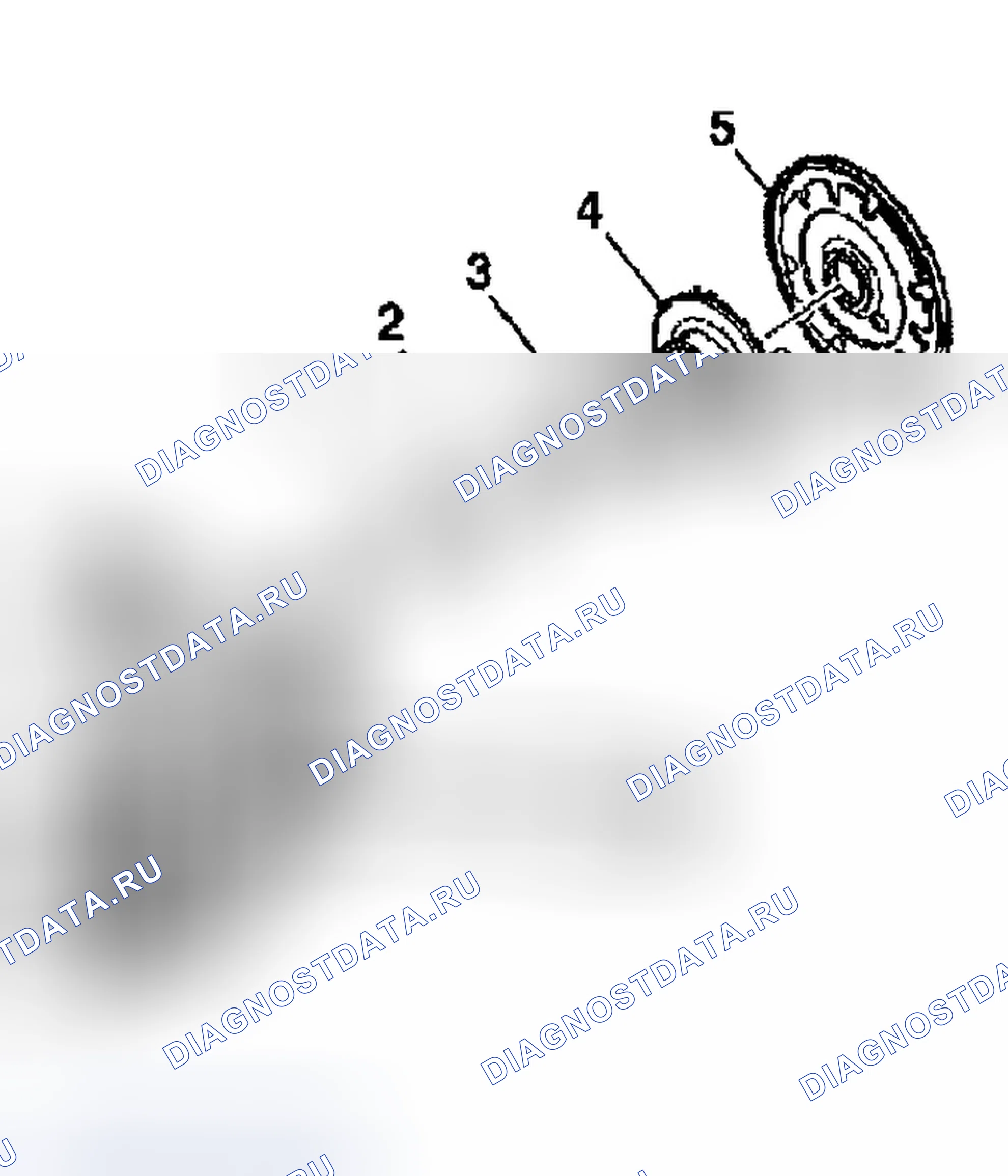Рис. 245: Порядок демонтажа. Chevrolet Corvette C5