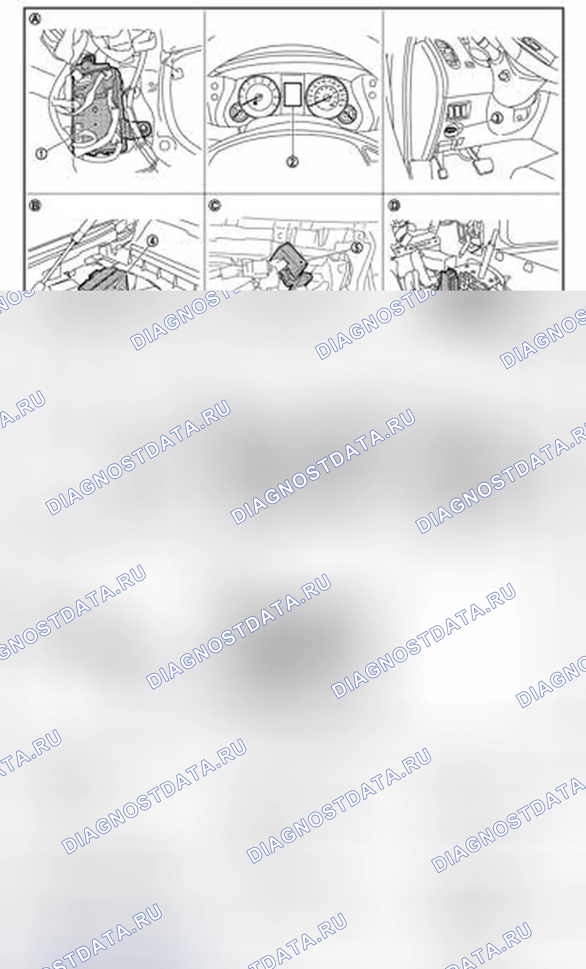 Рис. 10: ФУНКЦИЯ ОТКРЫТИЯ ЗАДНЕЙ ДВЕРИ: Расположение компонентов. Infiniti EX35 I