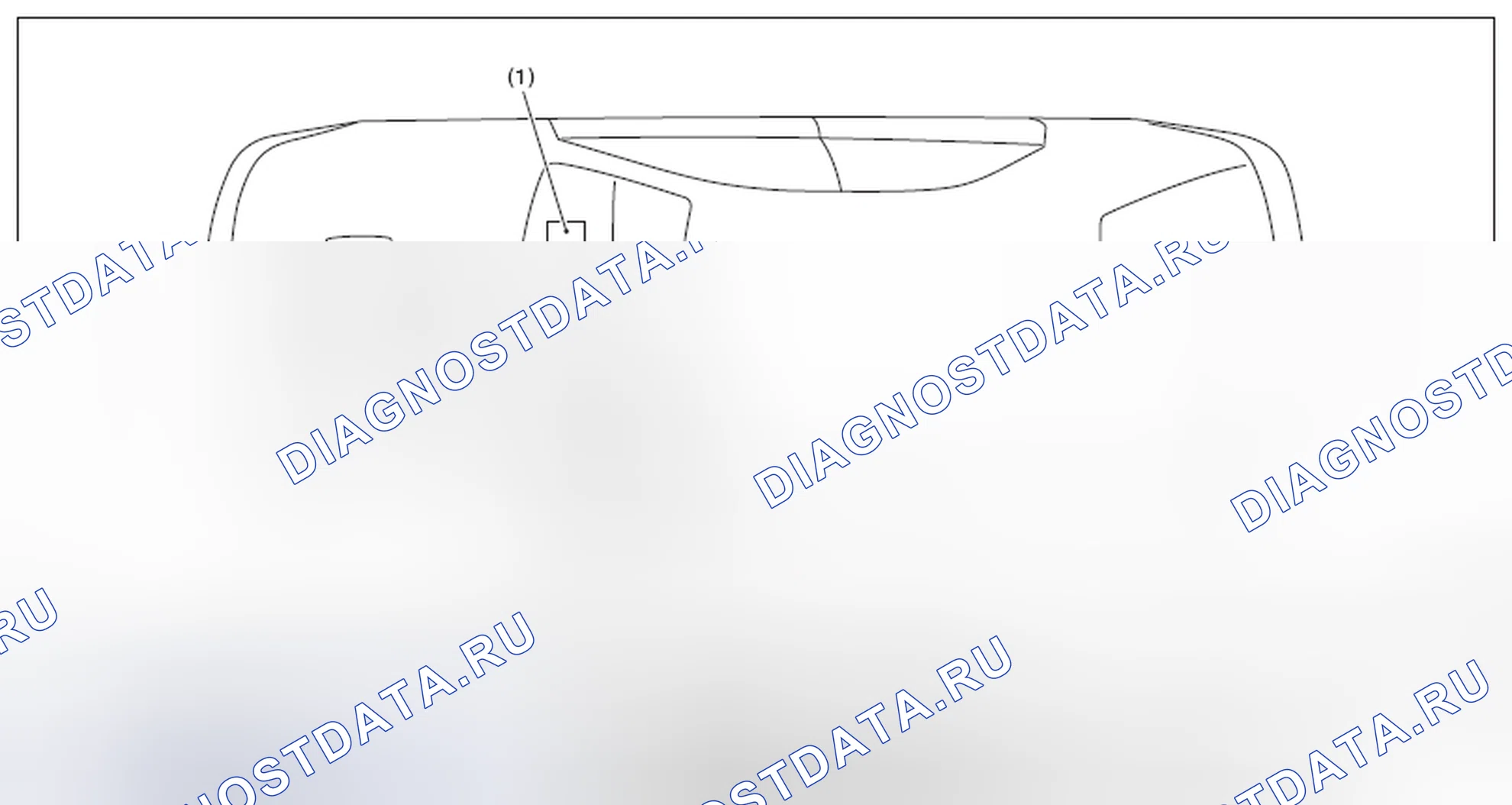 Рис. 796: МОДУЛЬ УПРАВЛЕНИЯ. Subaru Outback BR рестайлинг