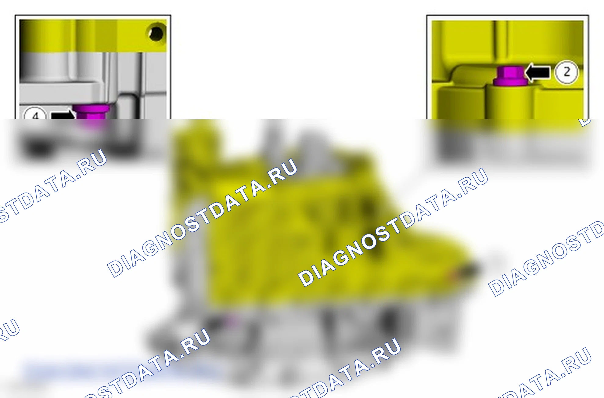 Корректировка герметизации картера коробки передач. Ford Transit Connect II
