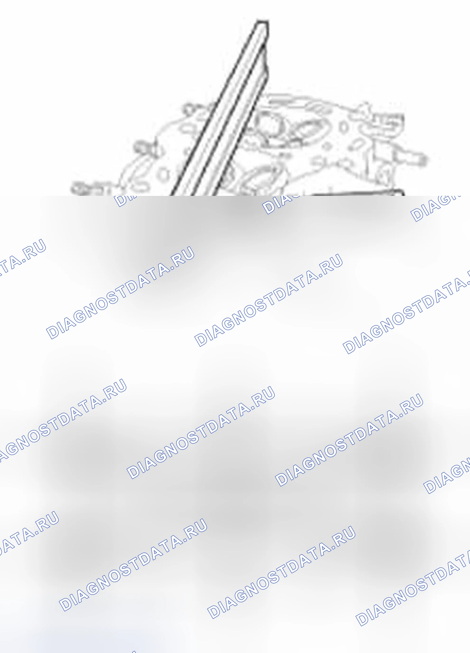 Рис. 395: Головка цилиндра. Hyundai Veloster I